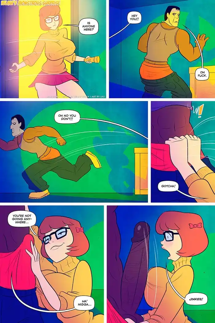 Velma’s Monstrous Surprise Porn Comics