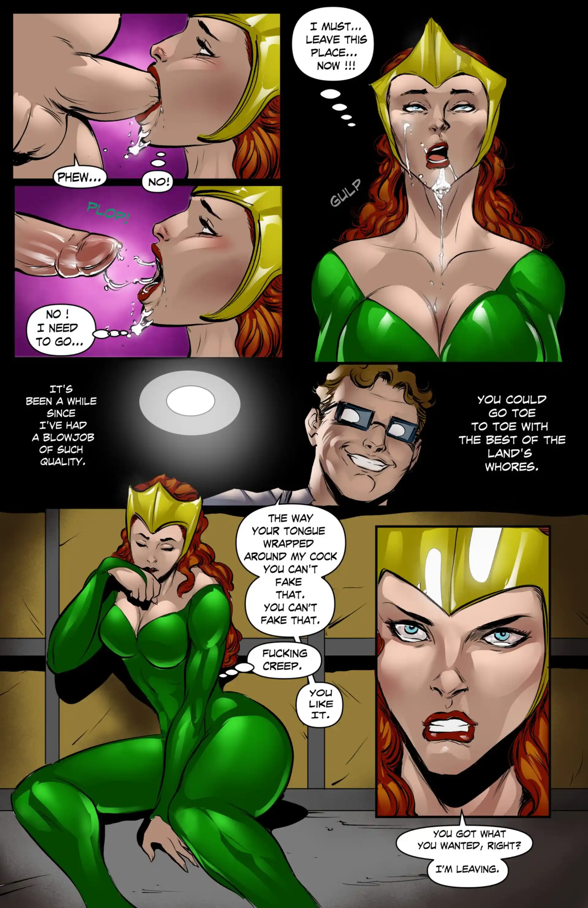 Mera Gets Blackmailed Mera Gets Blackmailed - Chapter 1 (Justice League) page 13