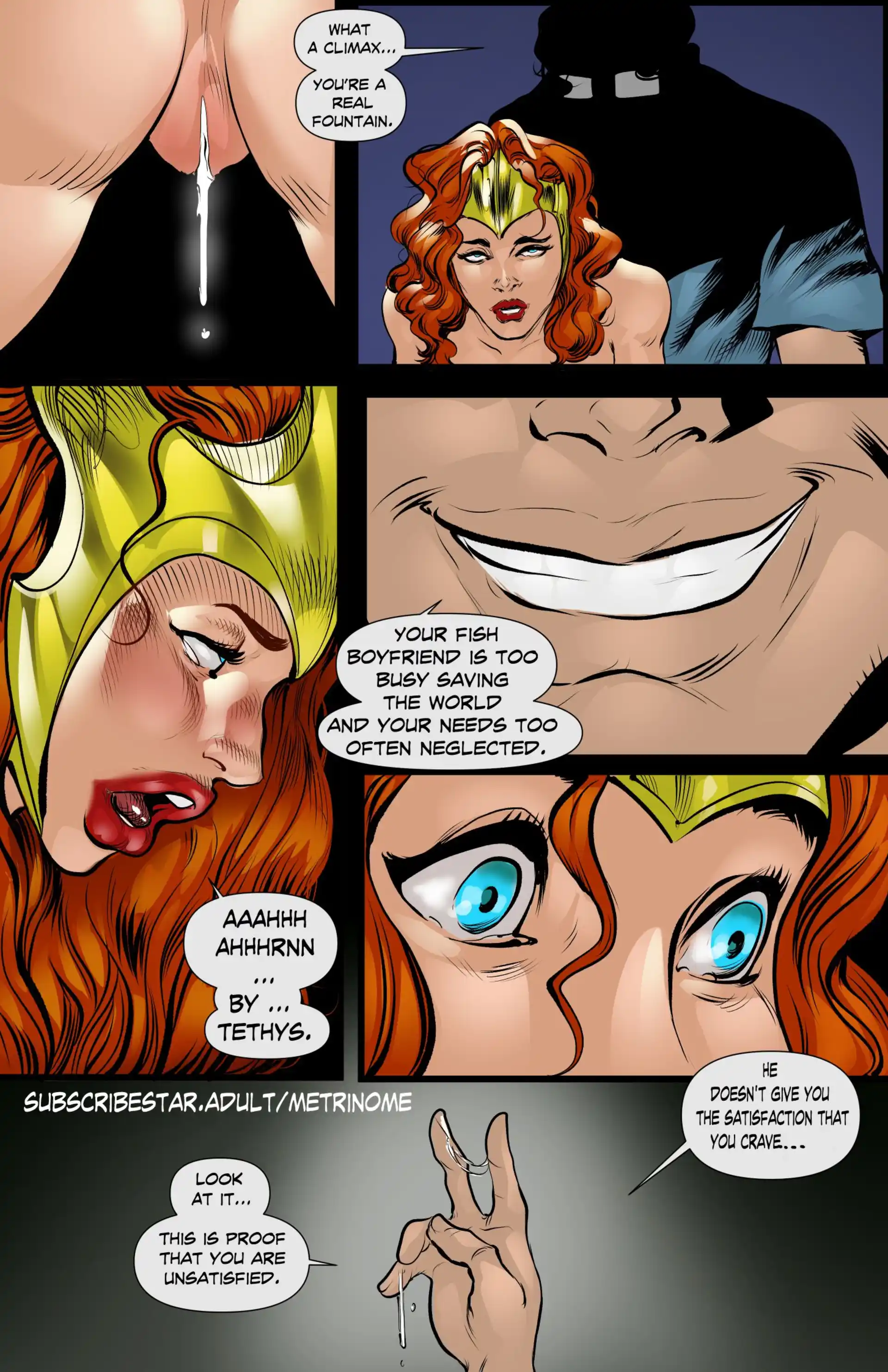 Mera Gets Blackmailed Mera Gets Blackmailed - Chapter 1 (Justice League) page 23