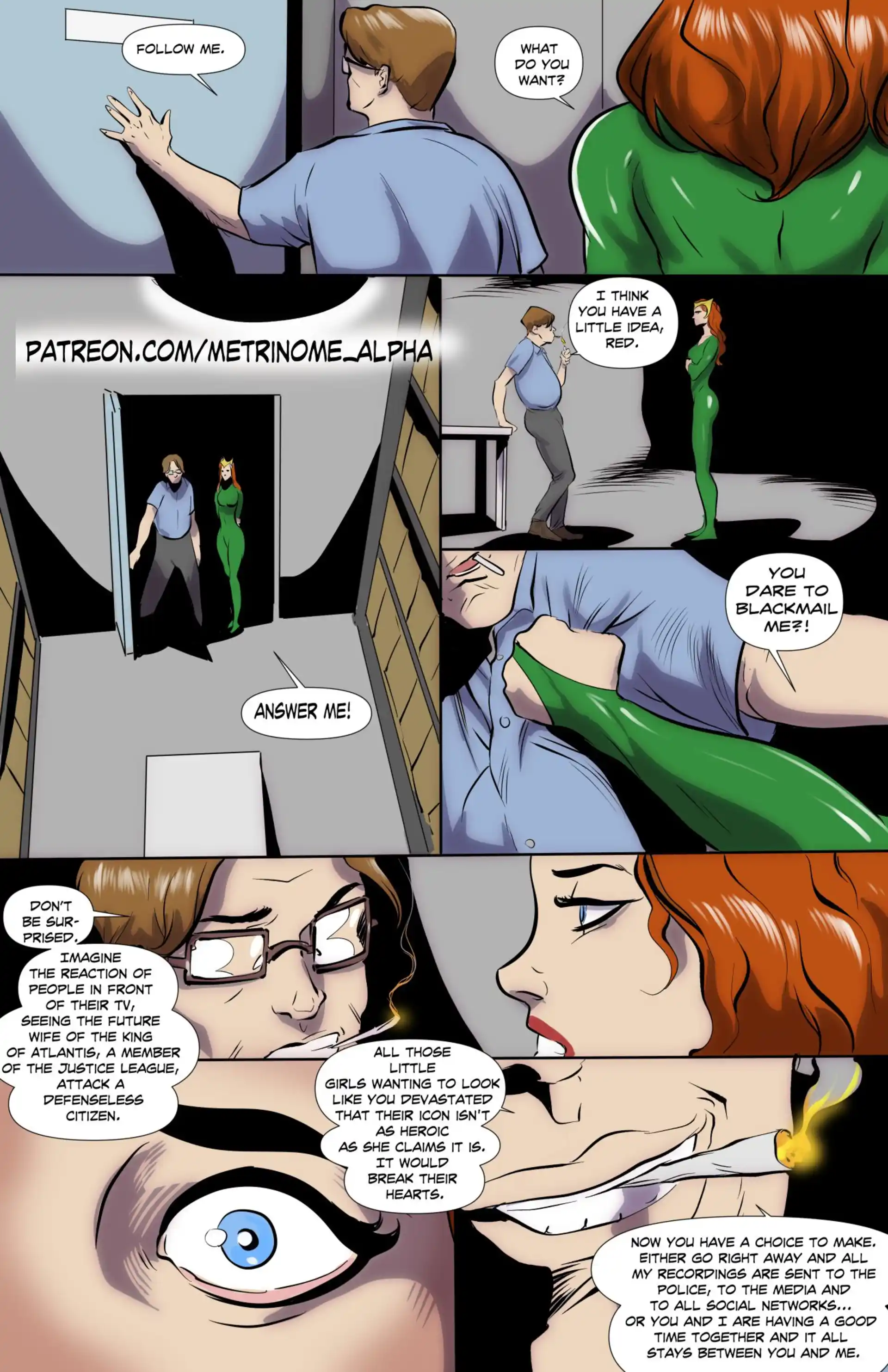 Mera Gets Blackmailed Mera Gets Blackmailed - Chapter 1 (Justice League) page 4