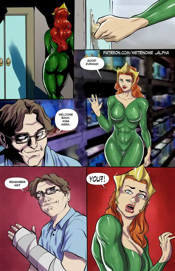 Mera Gets Blackmailed Porn Comics