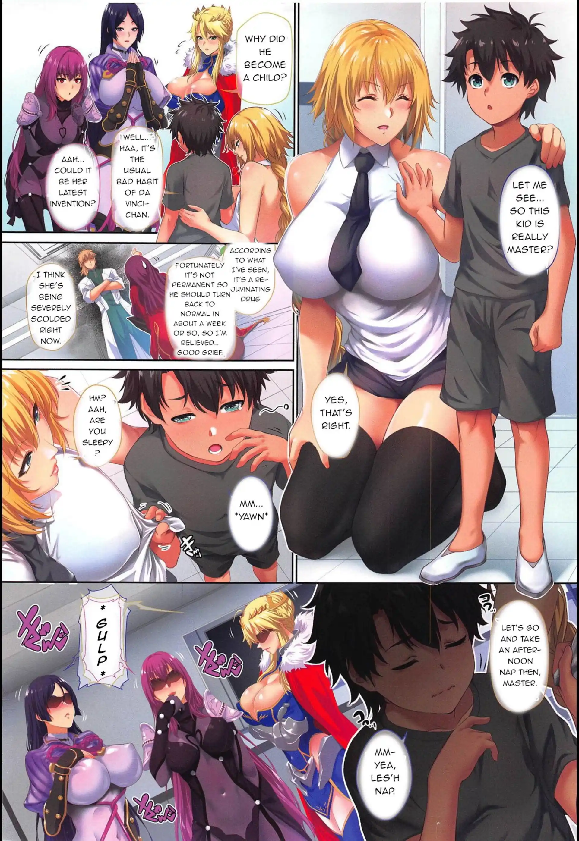 HOT Ritsuka-kun’s Misfortune? The Targeted Lamb!! Ritsuka-kun's Misfortune? The Targeted Lamb!! - Chapter 1 (Fate/Grand Order) page 3