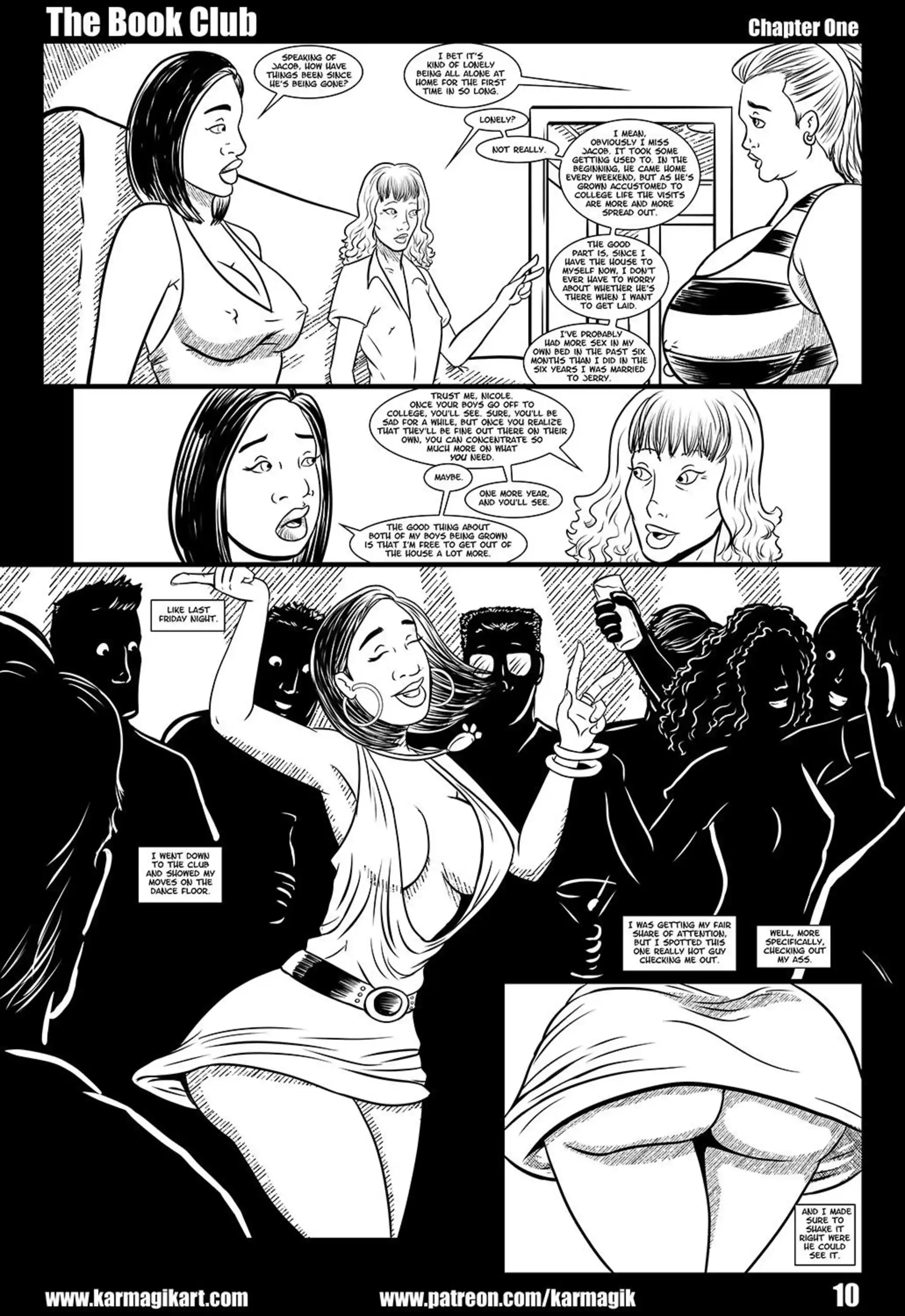 The Book Club 5 . The Book Club - No Color - Chapter 1 page 10