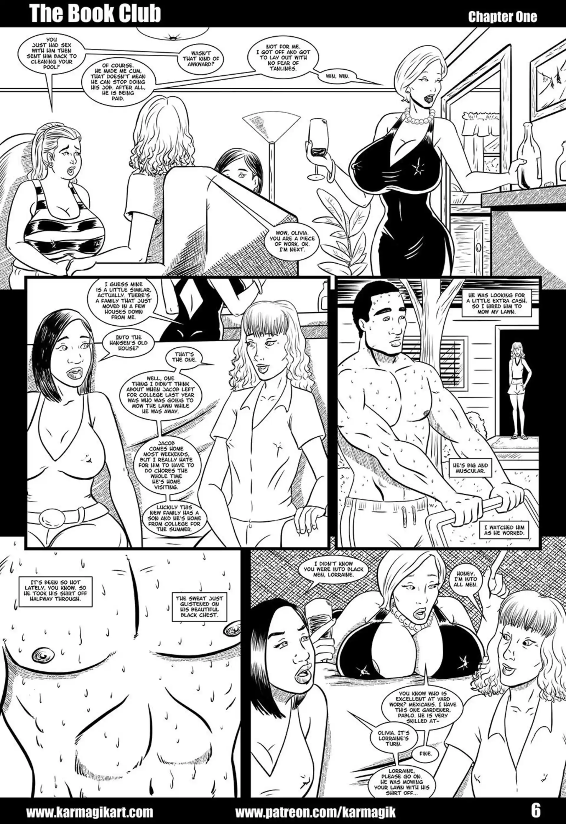 The Book Club 5 . The Book Club - No Color - Chapter 1 page 6