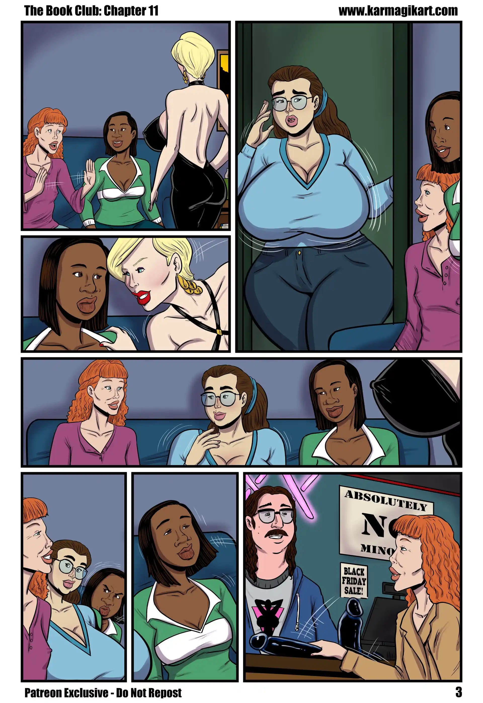 The Book Club 5 . The Book Club - Textless - Chapter 11 page 3