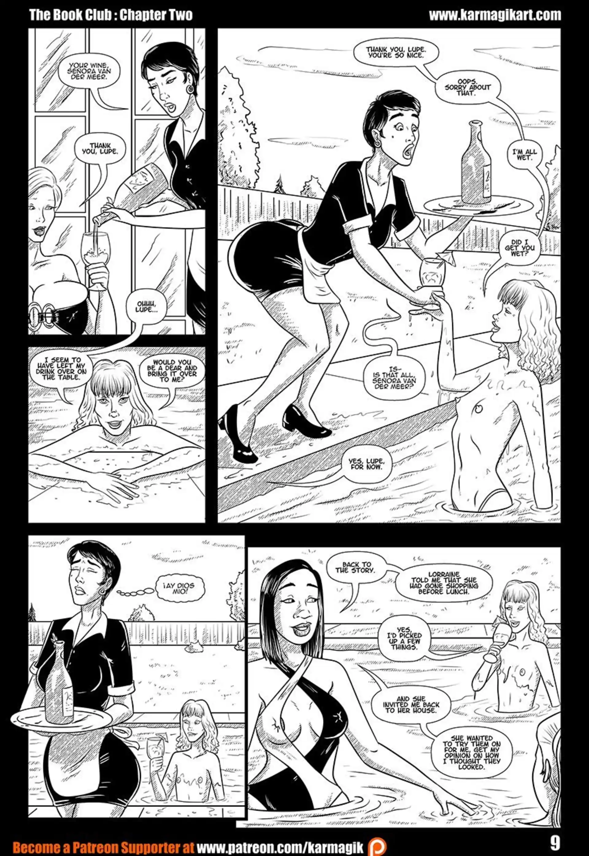 The Book Club 5 . The Book Club - No Color - Chapter 2 page 10