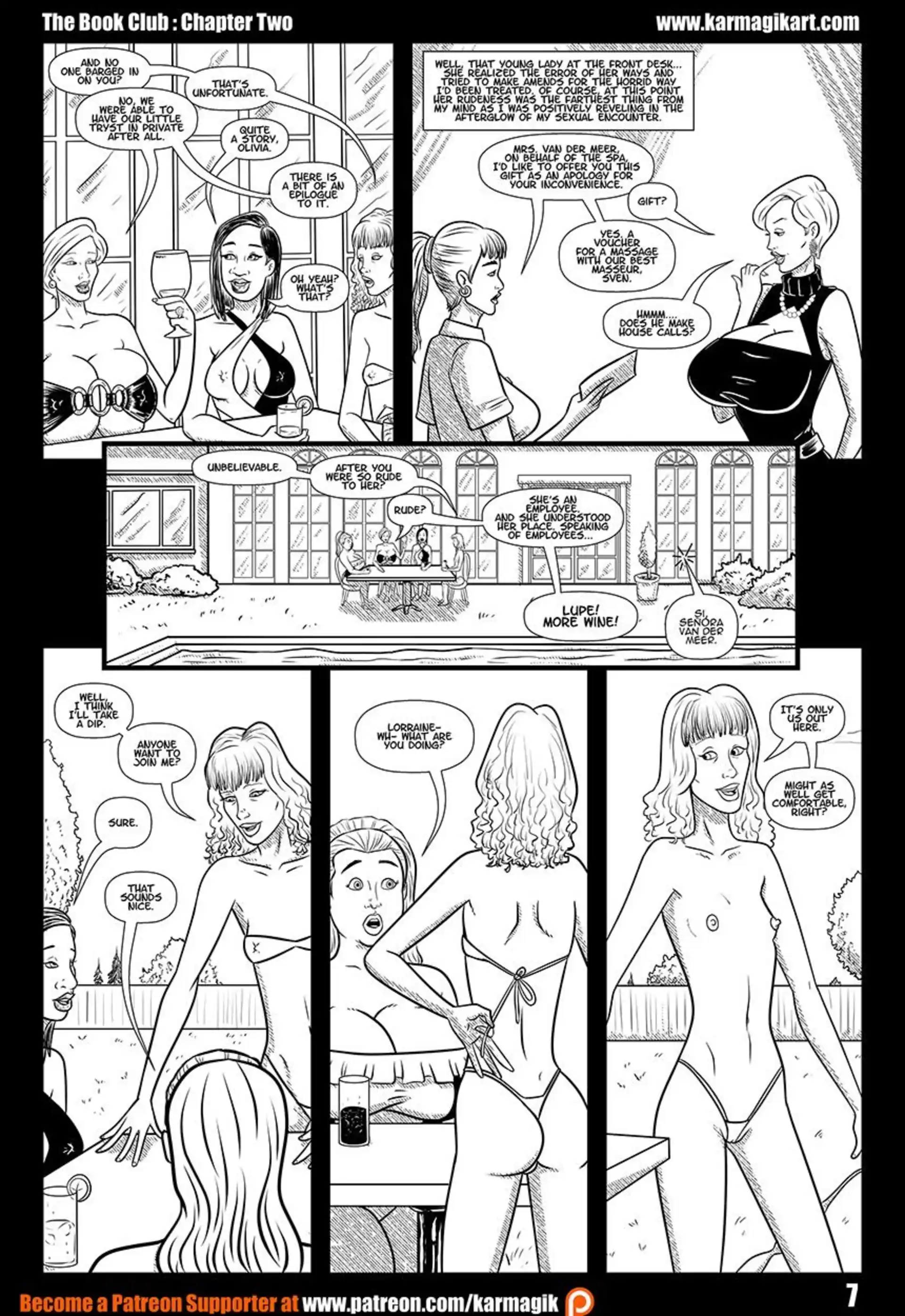 The Book Club 5 . The Book Club - No Color - Chapter 2 page 8