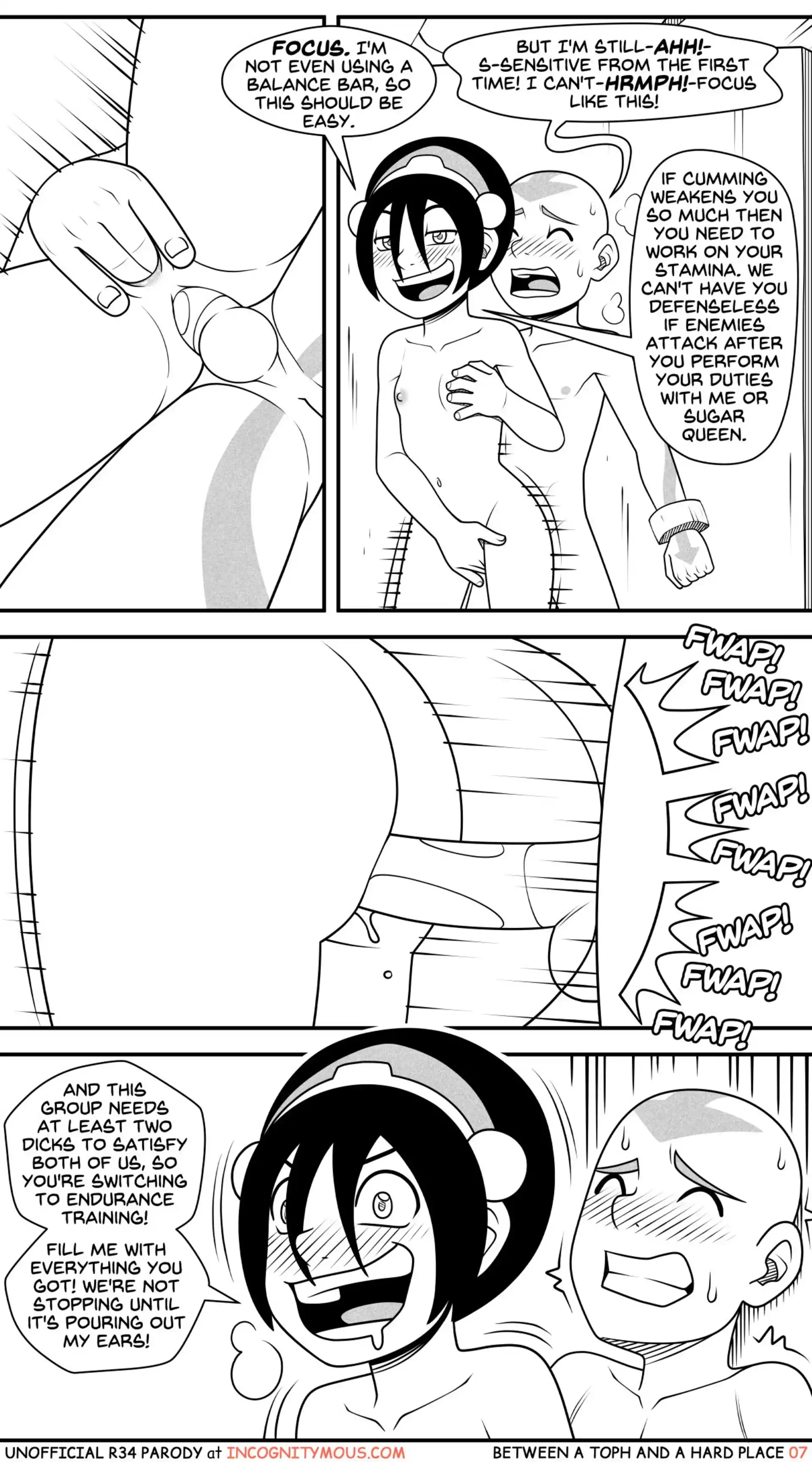 Between A Toph And A Hard Place Between A Toph And A Hard Place - Chapter 1 (Avatar: The Last Airbender) page 7