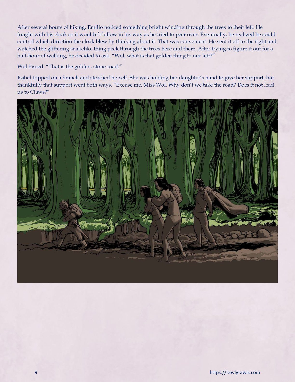 The Warlock Of Claws The Warlock Of Claws - Chapter 3 page 9