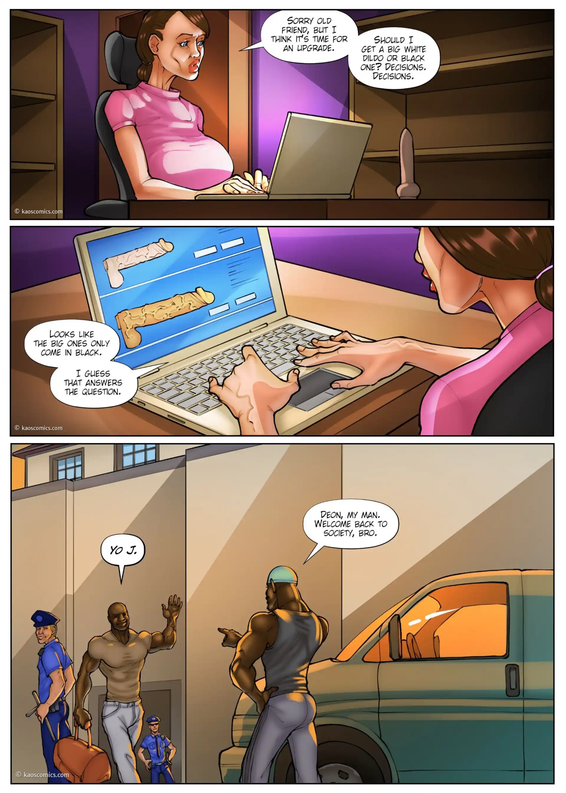 The Wife And The Black Gardeners The Wife And The Black Gardeners - Chapter 3 page 7