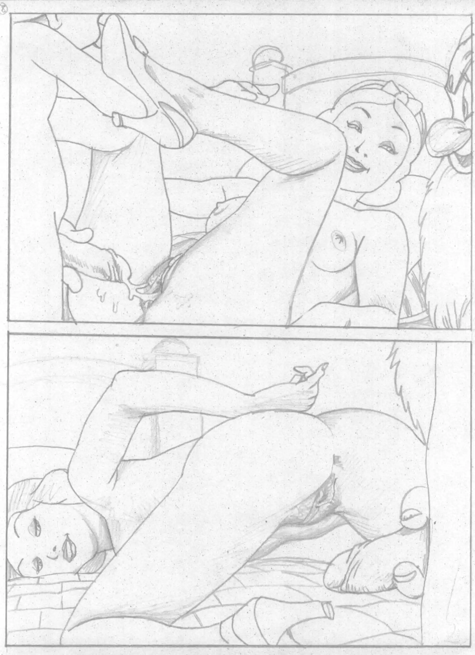 XXX Snow XXX Snow - Chapter 1 (Snow White And The Seven Dwarfs) page 8