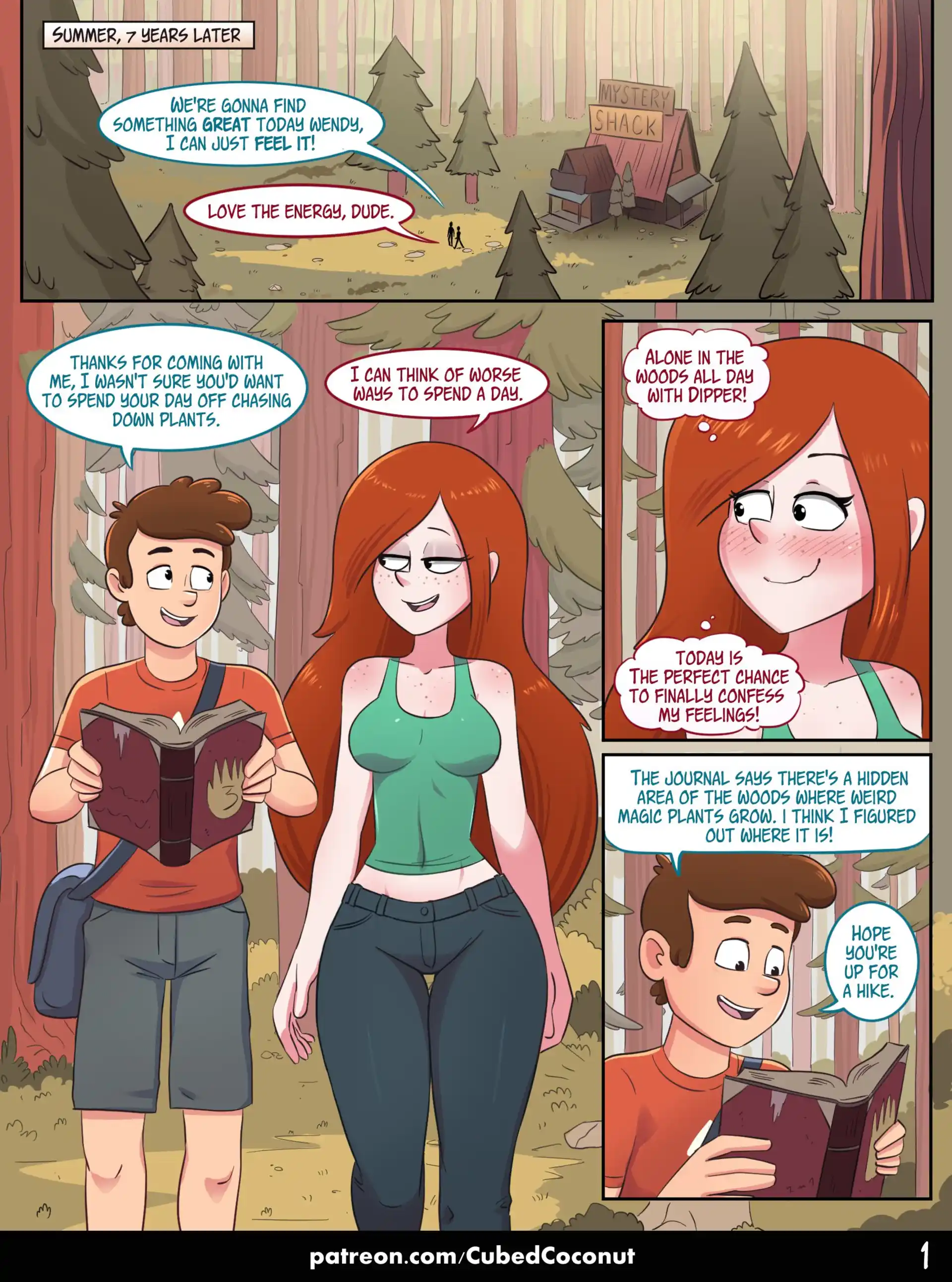 Wendy’s Confession Wendy's Confession - Chapter 1 (Gravity Falls) page 2