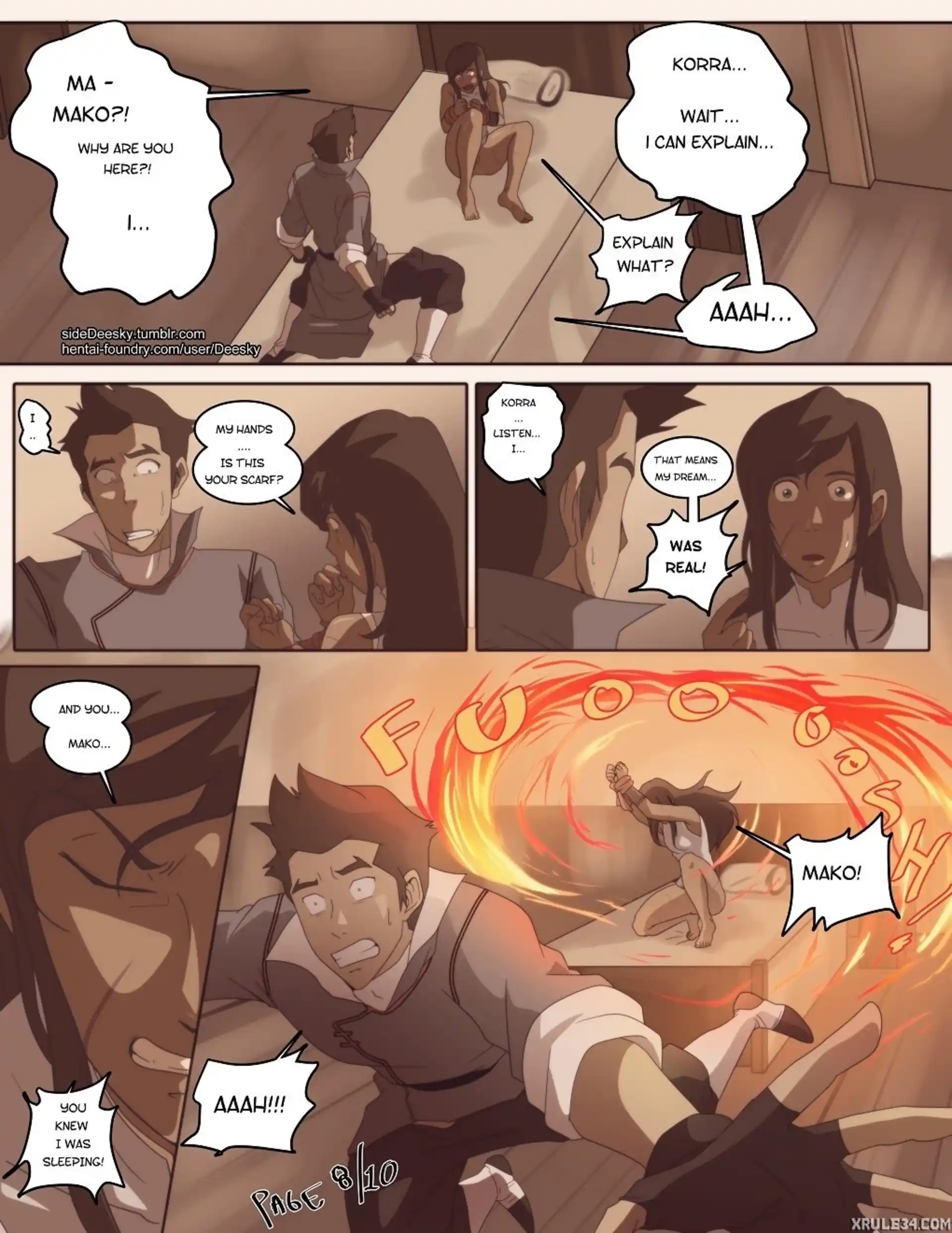 HOT Dreaming Dreaming - Chapter 1 (The Legend of Korra) page 8