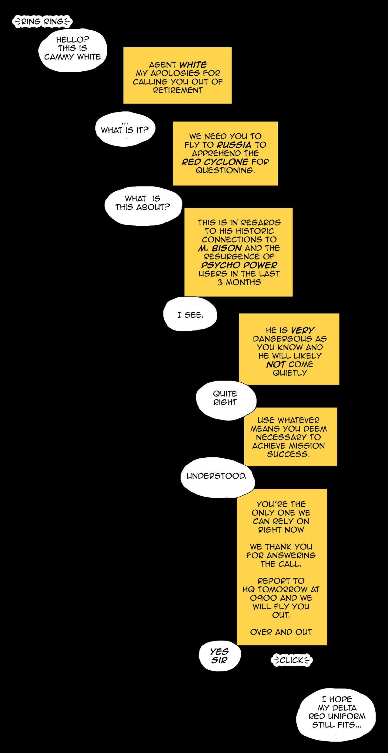 Delta Red Delta Red - Chapter 1 (Street Fighter) page 5