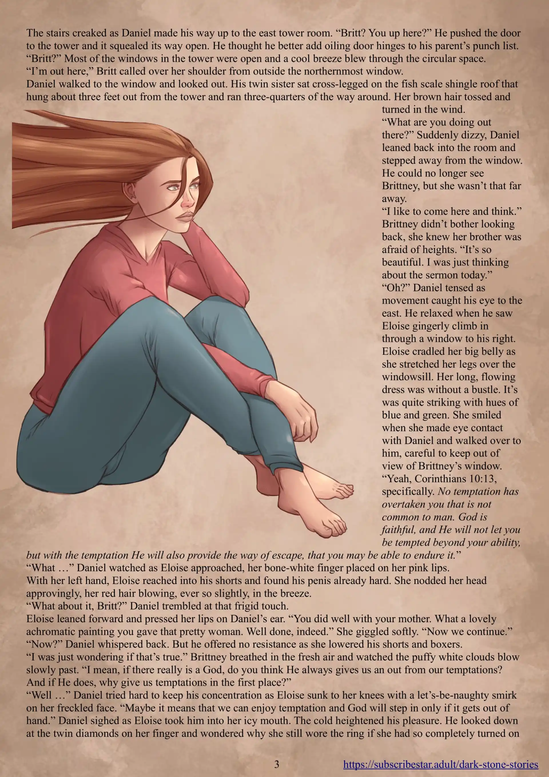 The Haunting Of The Palmer Mansion 5 . The Haunting Of The Palmer Mansion - ALT Version - Chapter 4 page 4