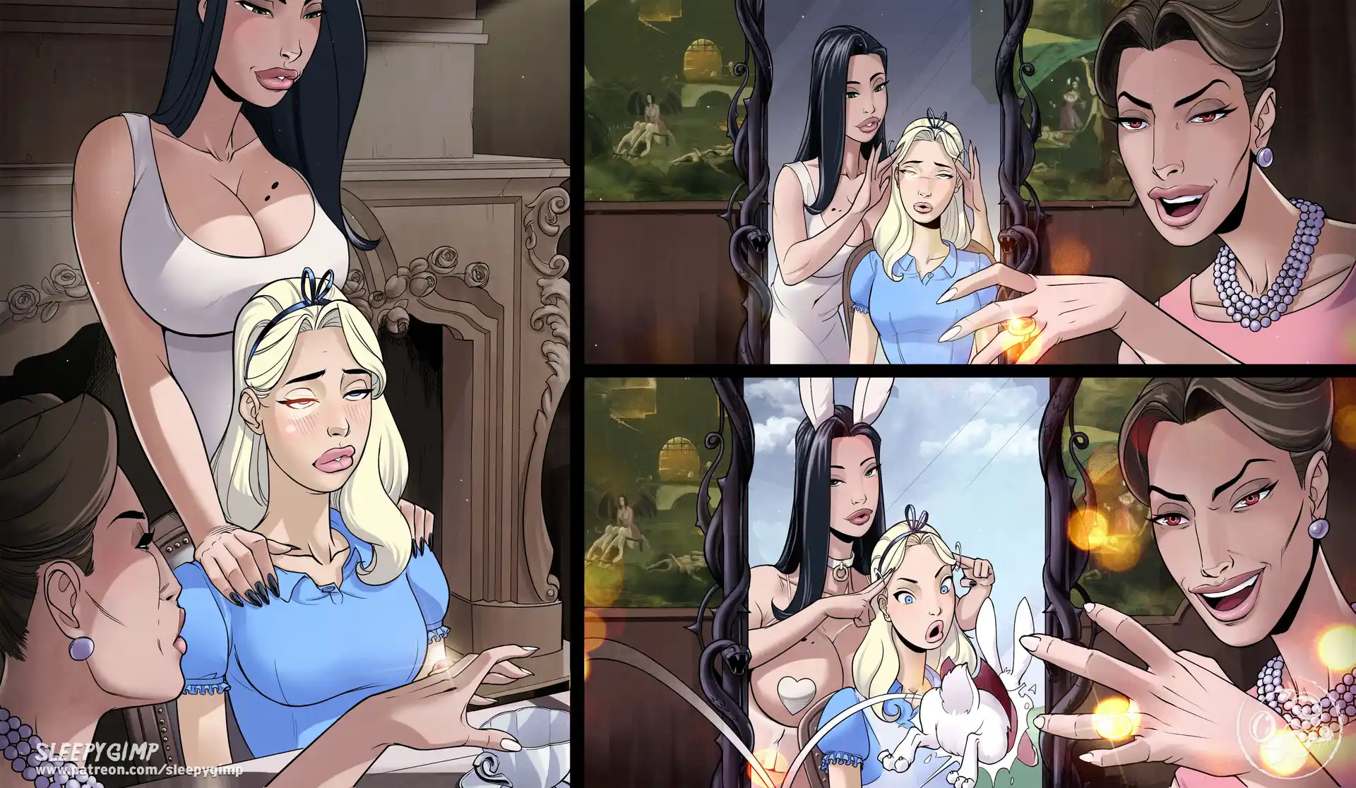 Through The Looking Glass 5 . Through The Looking Glass - Chapter 1 - No Text page 11