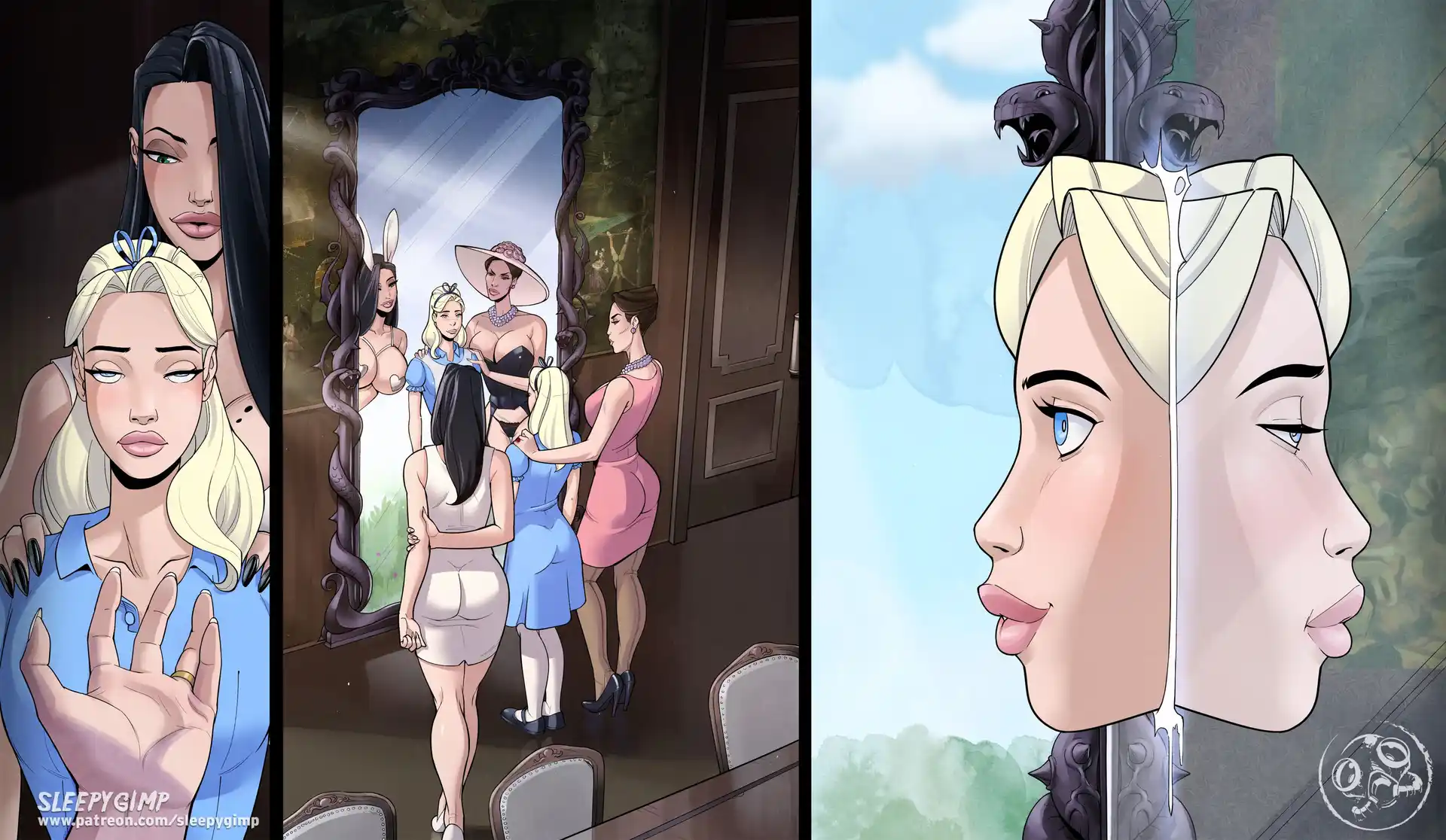 Through The Looking Glass 5 . Through The Looking Glass - Chapter 1 - No Text page 12