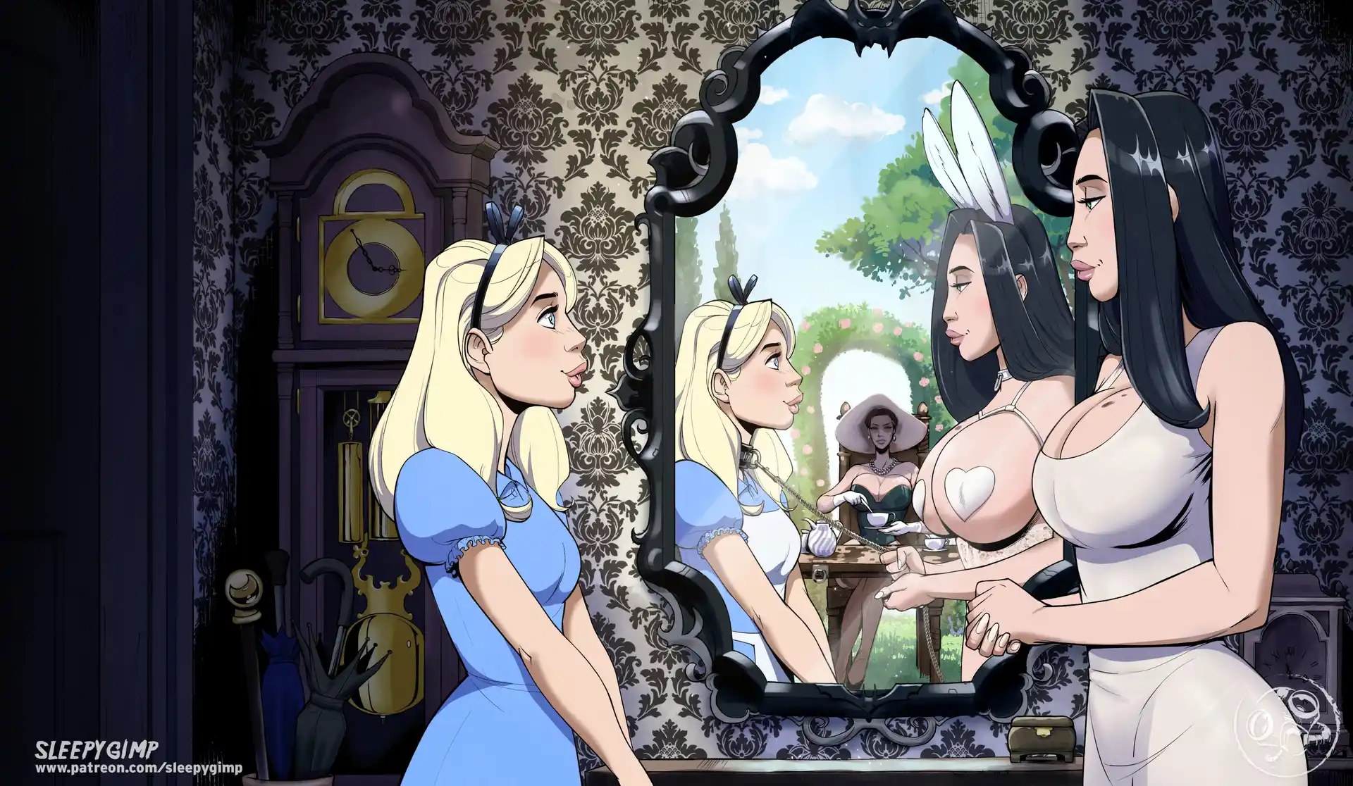 Through The Looking Glass 5 . Through The Looking Glass - Chapter 1 - No Text page 4