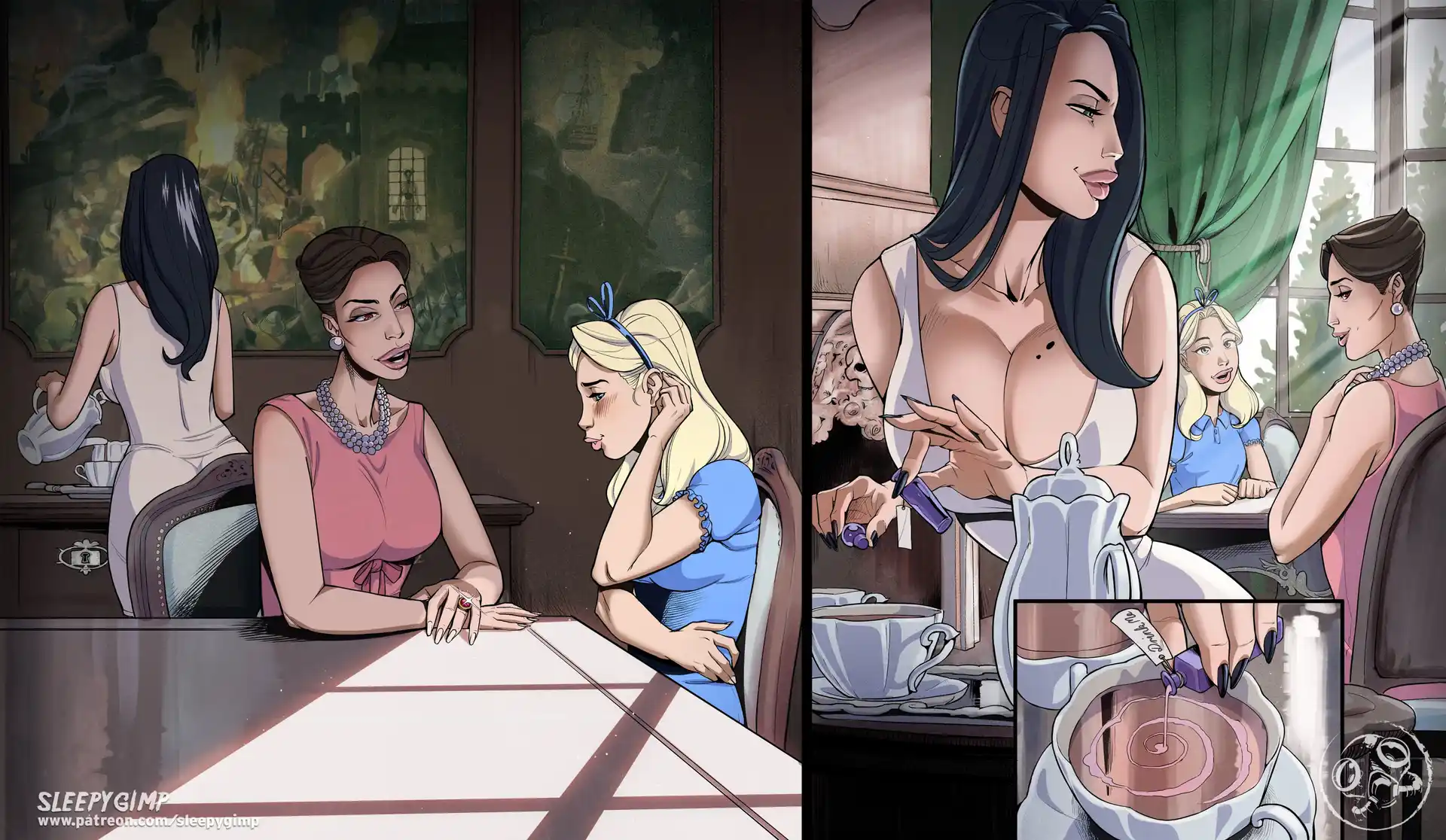 Through The Looking Glass 5 . Through The Looking Glass - Chapter 1 - No Text page 6