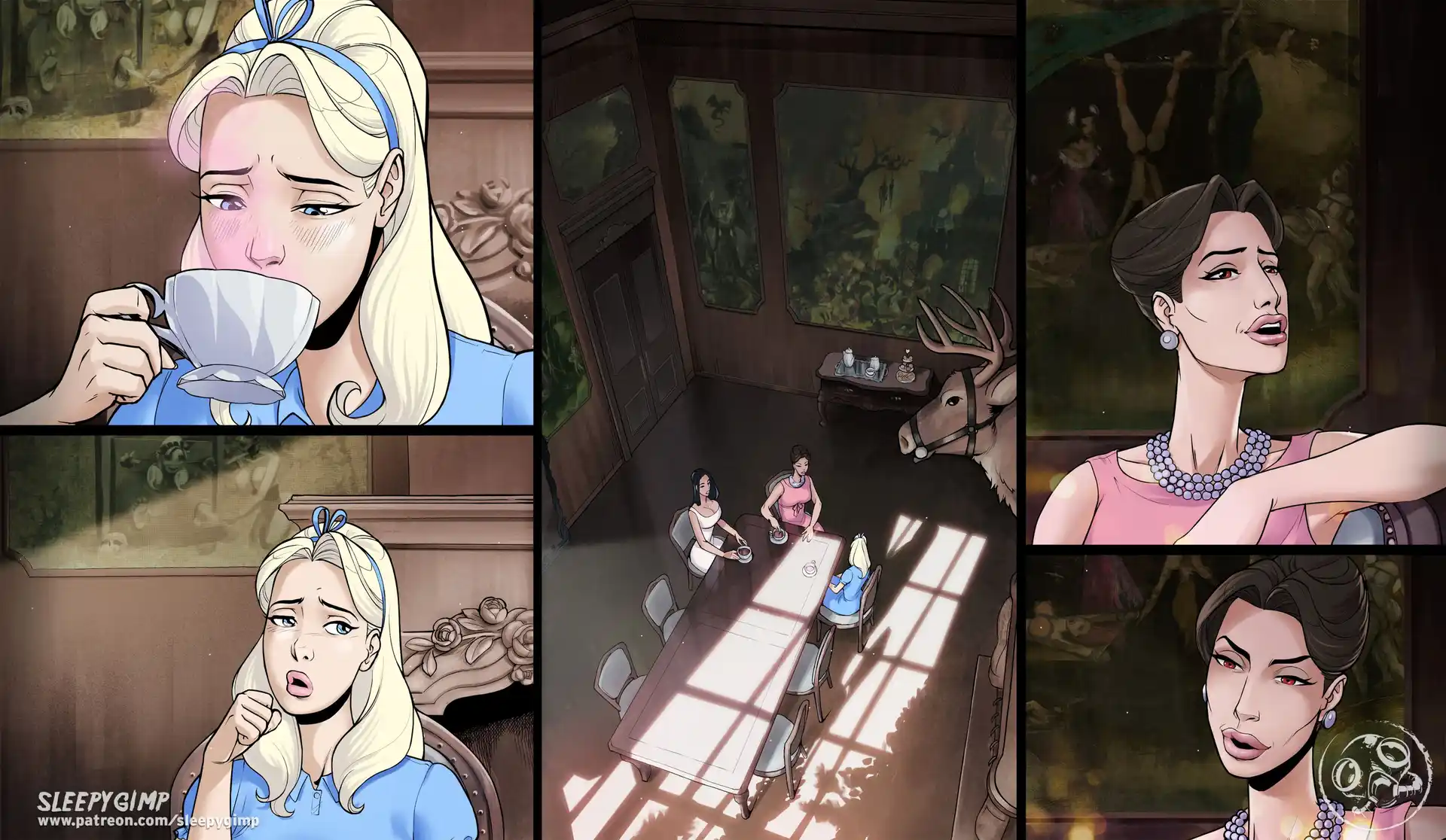 Through The Looking Glass 5 . Through The Looking Glass - Chapter 1 - No Text page 8