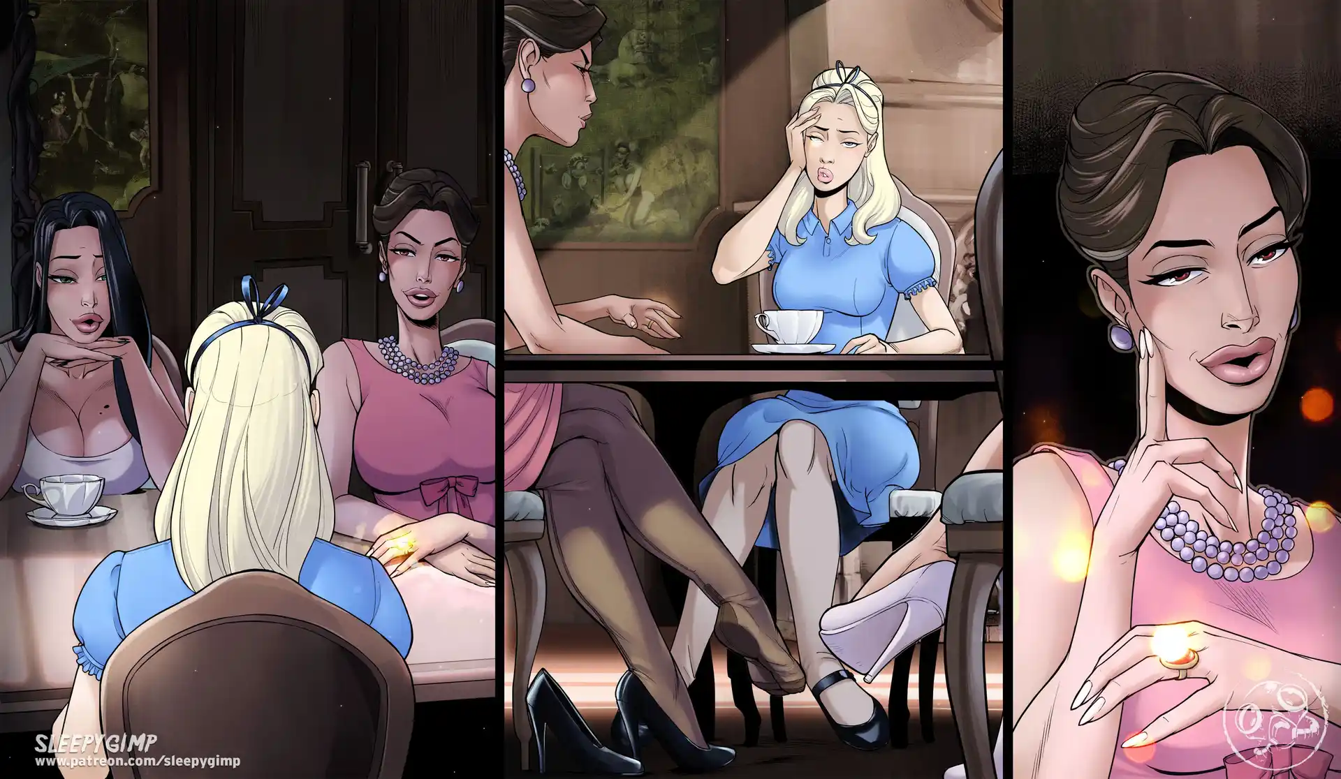 Through The Looking Glass 5 . Through The Looking Glass - Chapter 1 - No Text page 9
