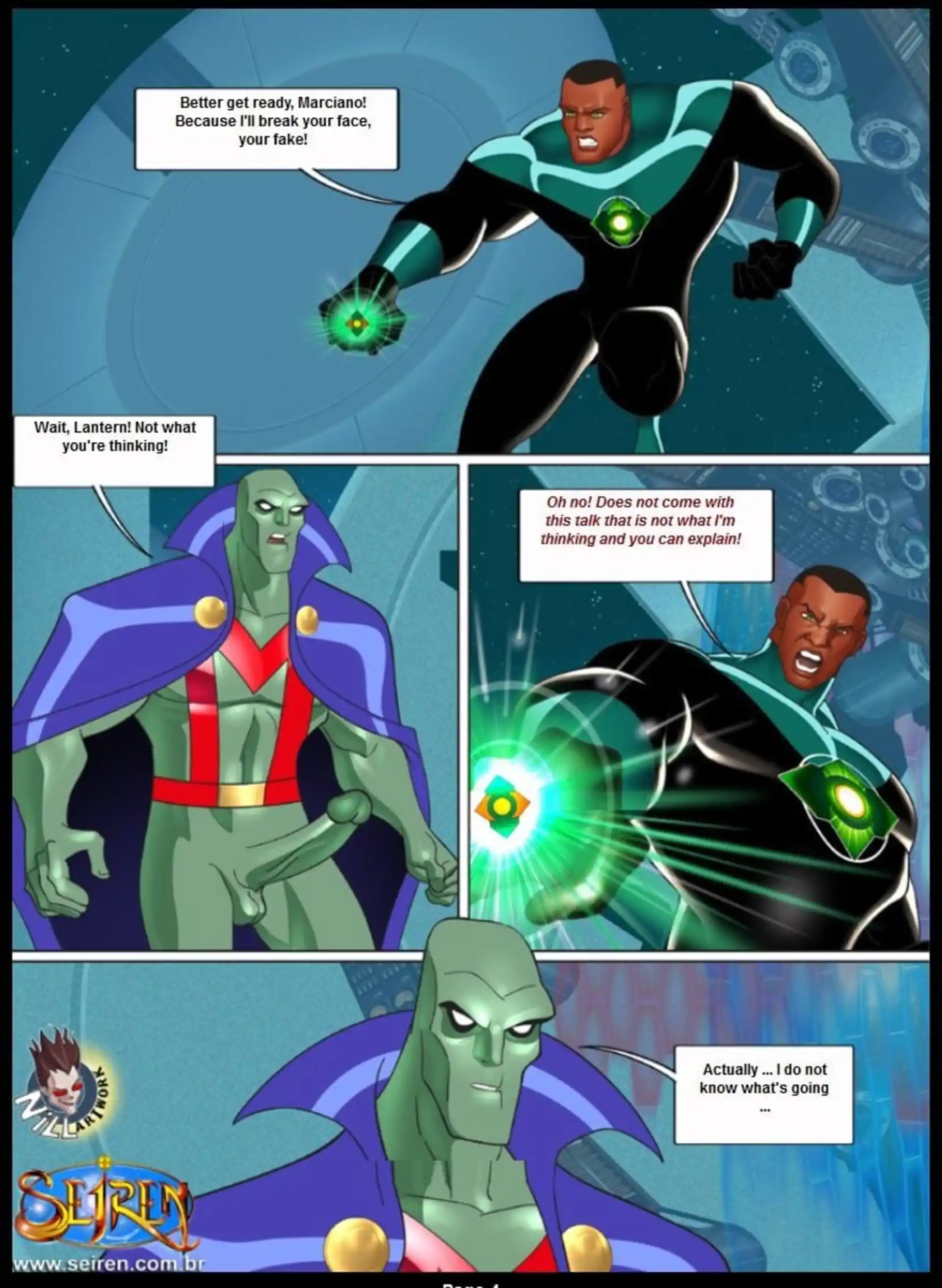 League It Up, Justice 2 . League It Up, Justice - Chapter 1 - Part 2 (Justice League) page 5