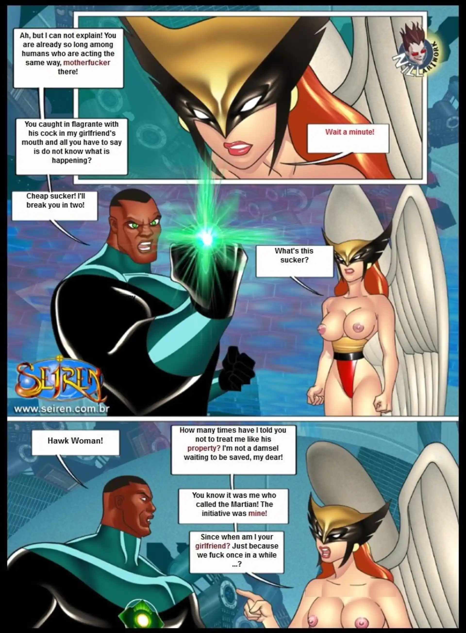 League It Up, Justice 2 . League It Up, Justice - Chapter 1 - Part 2 (Justice League) page 6