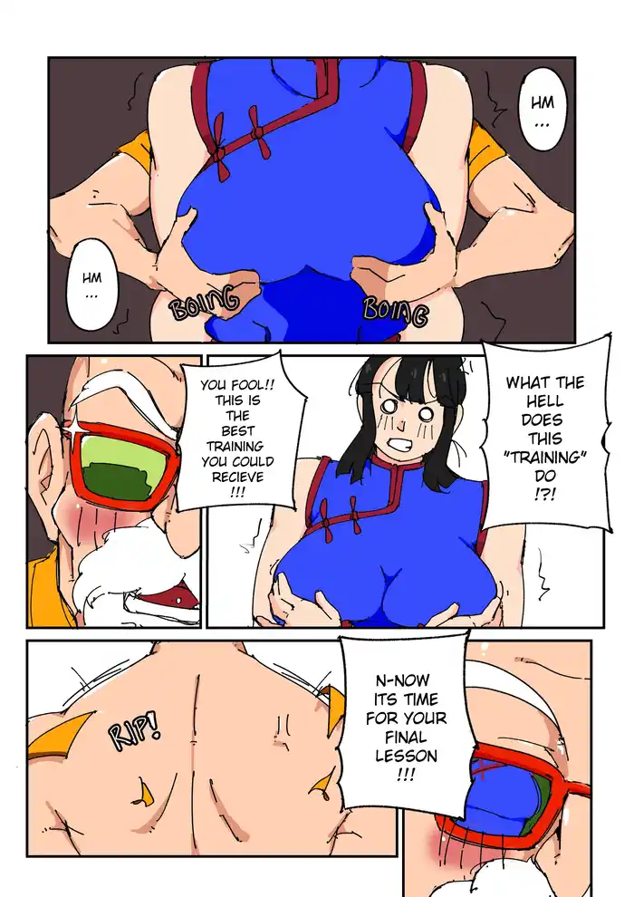 Master Roshi’s New Technique Porn Comics