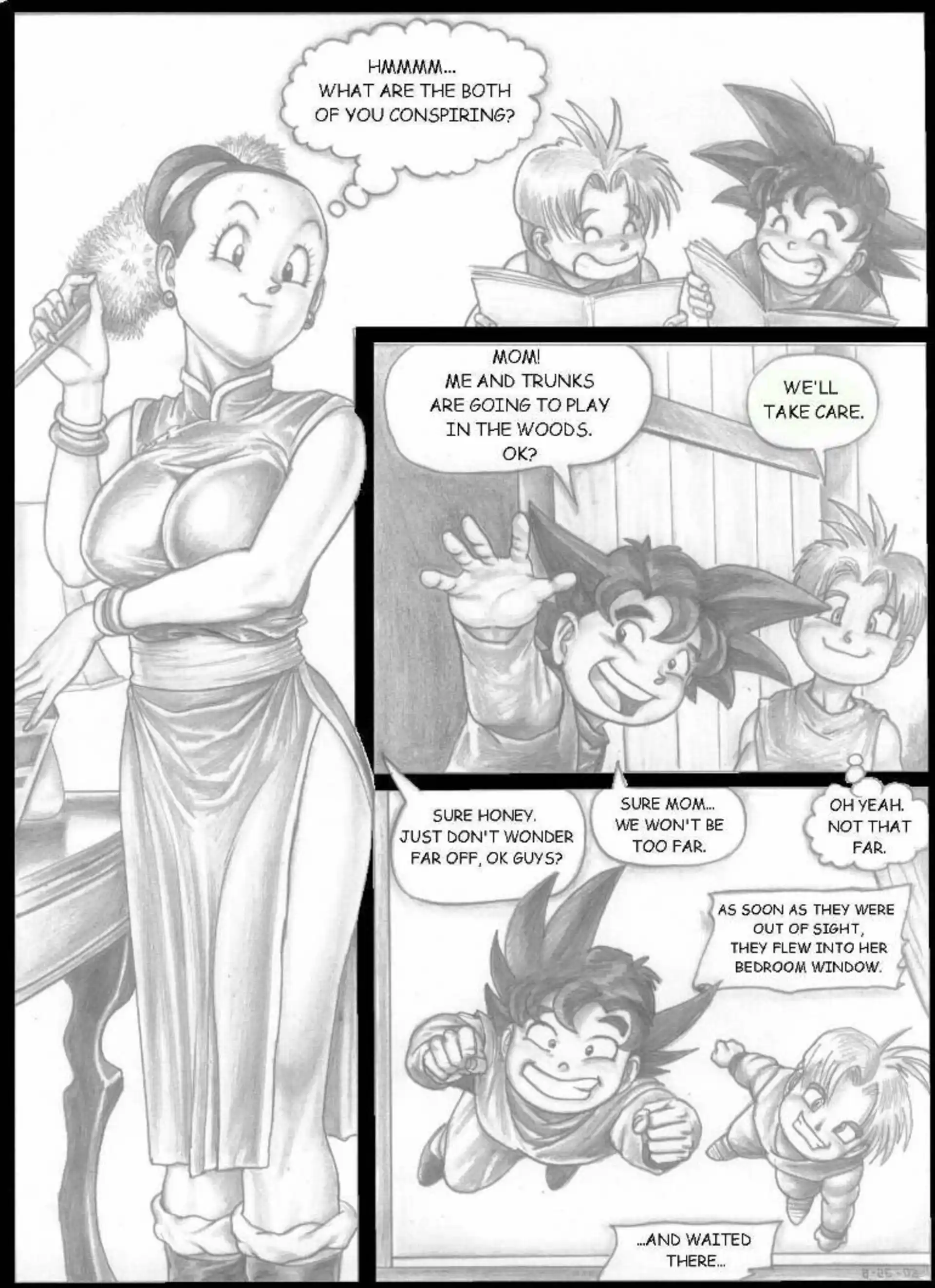 HOT Kamehasutra 6 . Kamehasutra - Chapter 1 - Sketch (Dragon Ball Z) page 5