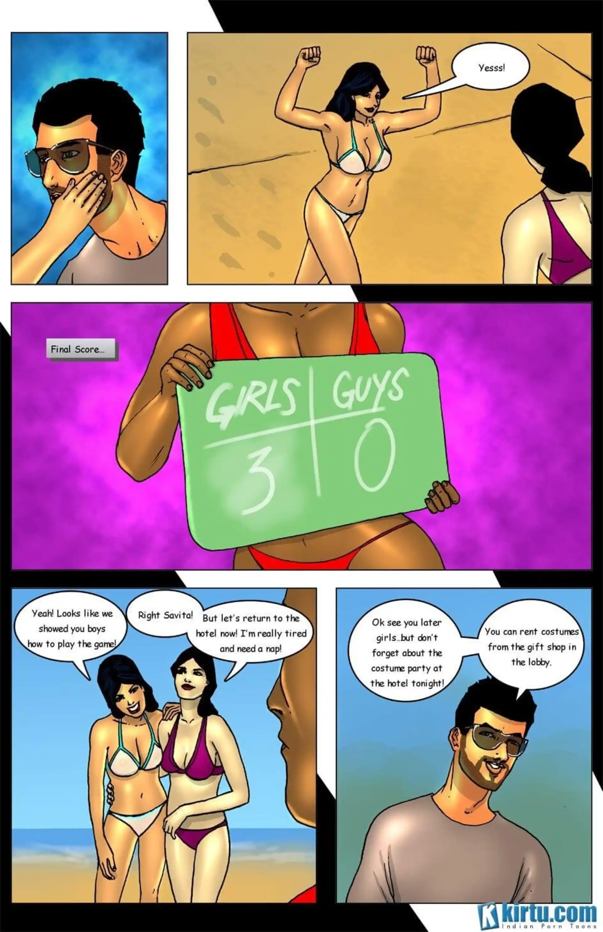 Savita Bhabhi In Goa Savita Bhabhi In Goa - The Costume Party - Chapter 4 page 10