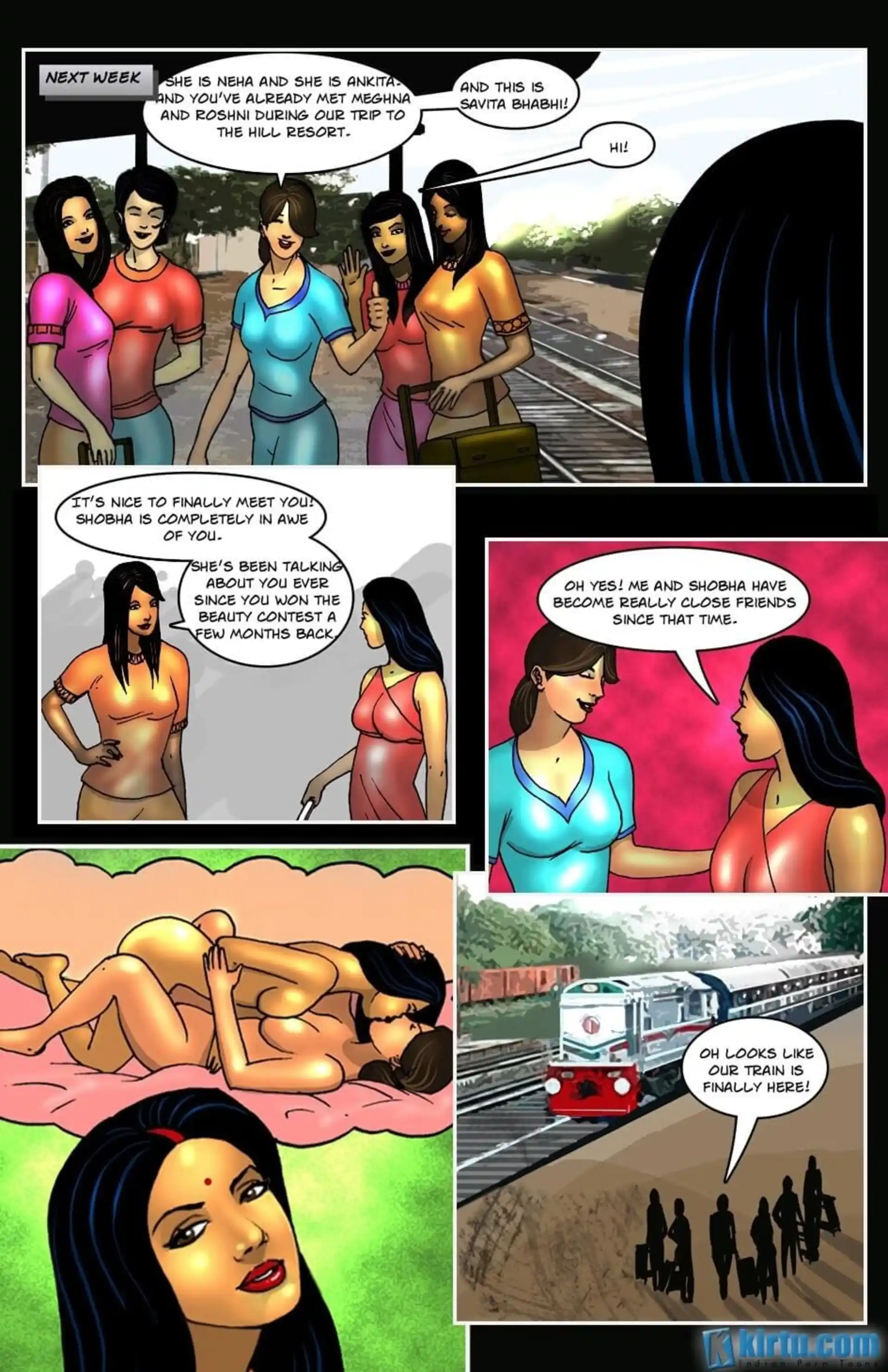 Savita Bhabhi In Goa Savita Bhabhi In Goa - Beautiful Beaches, Sexy Swimsuits…. - Chapter 1 page 3