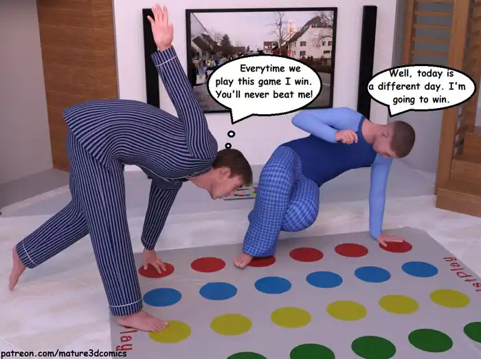 Sexy Game Of Twister Porn Comics