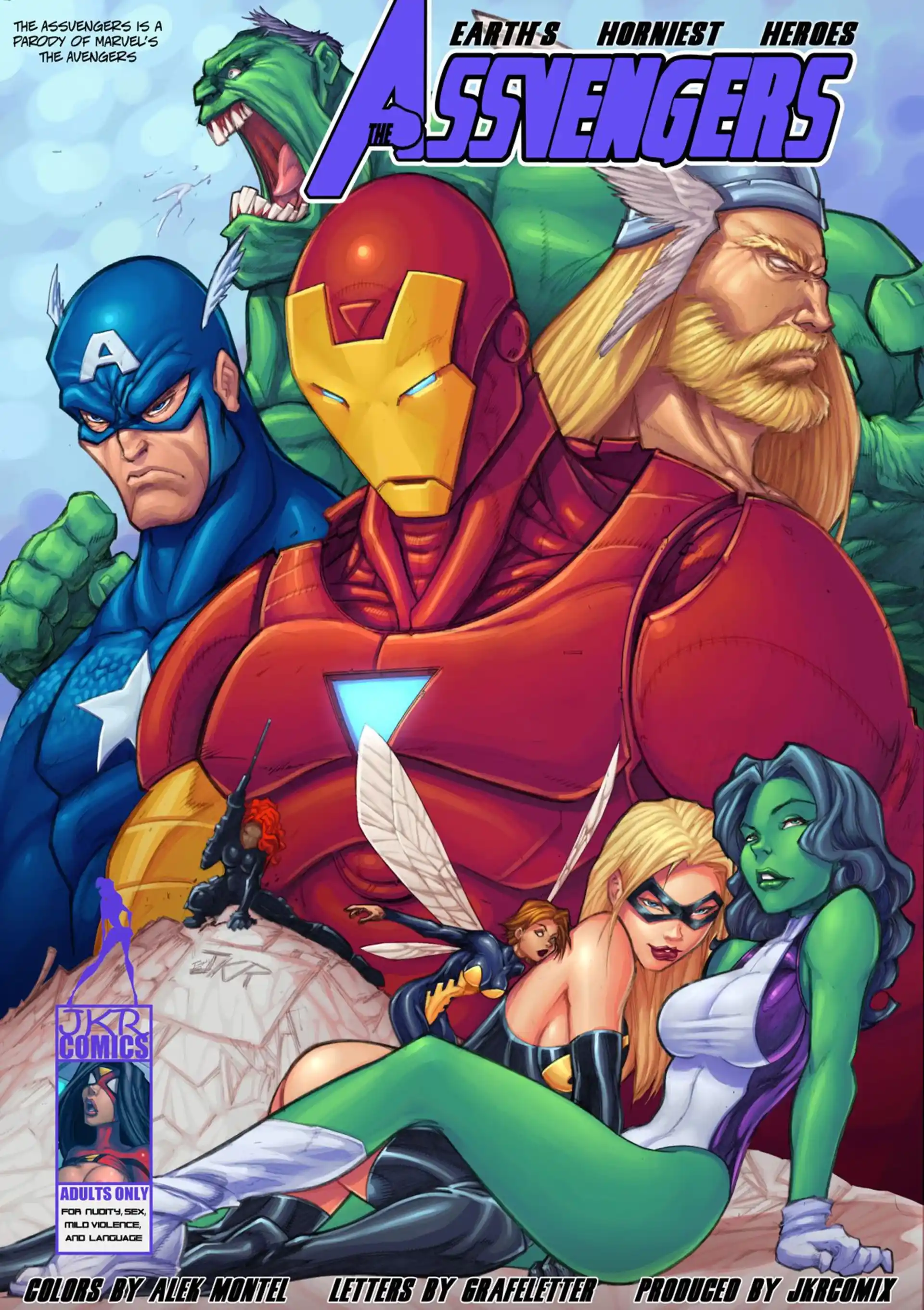 Assvengers Assvengers - Chapter 1 (The Avengers) page 1