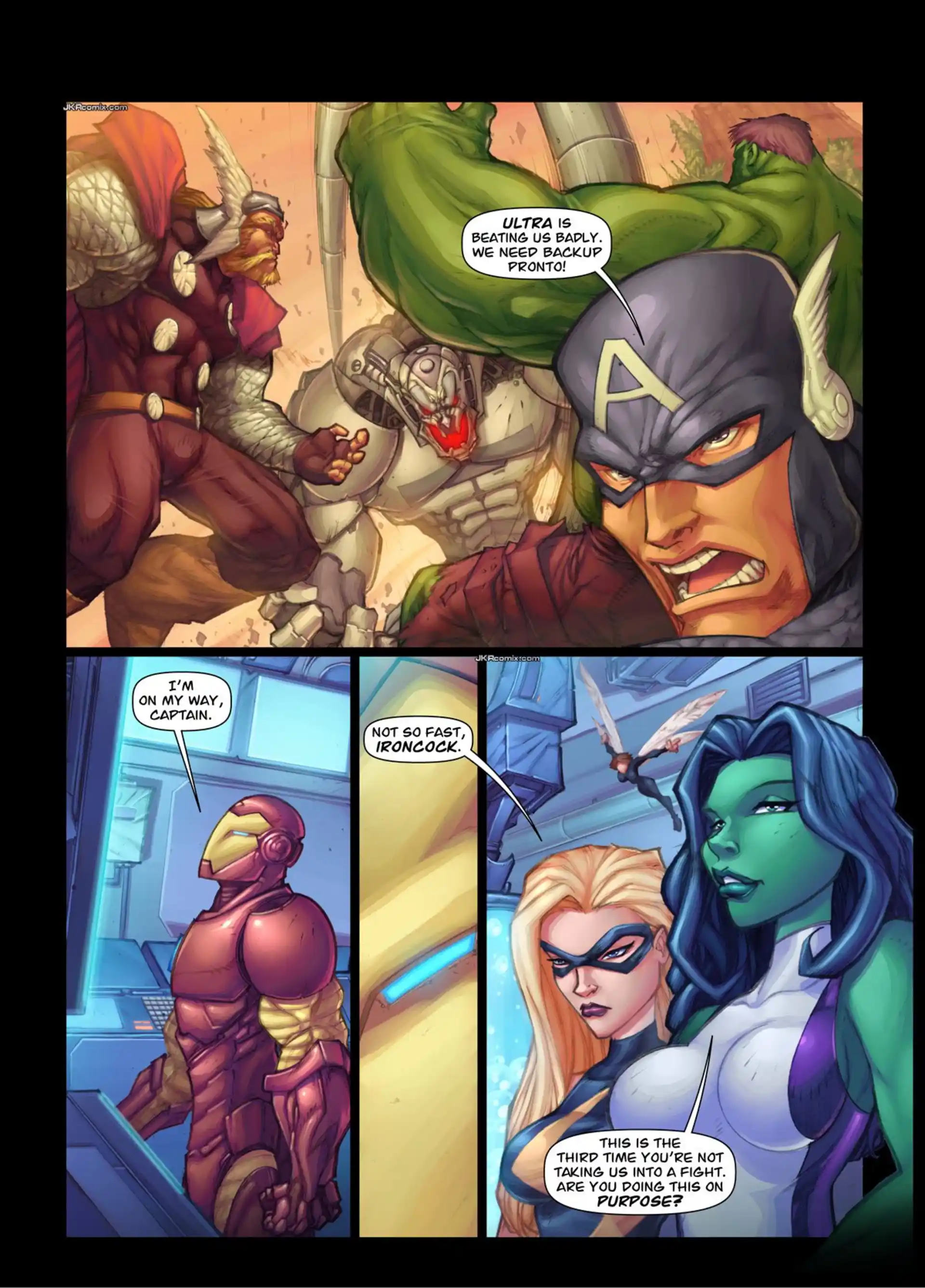Assvengers Assvengers - Chapter 1 (The Avengers) page 2