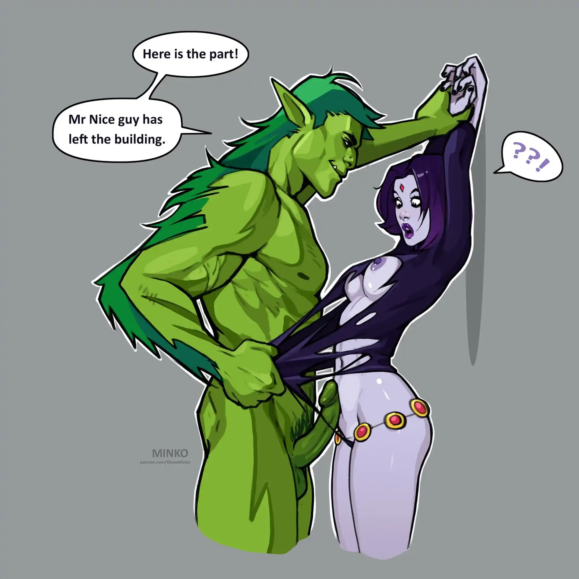 Raven and Beast Boy 5 . Raven and Beast Boy - Chapter 1 (Teen Titans) page 3