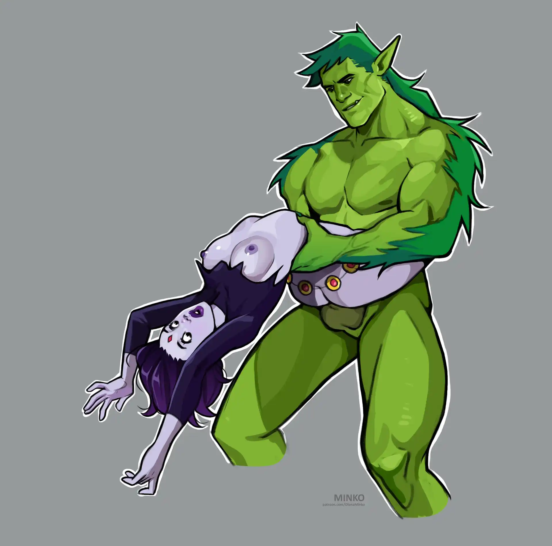 Raven and Beast Boy 5 . Raven and Beast Boy - Chapter 1 (Teen Titans) page 4