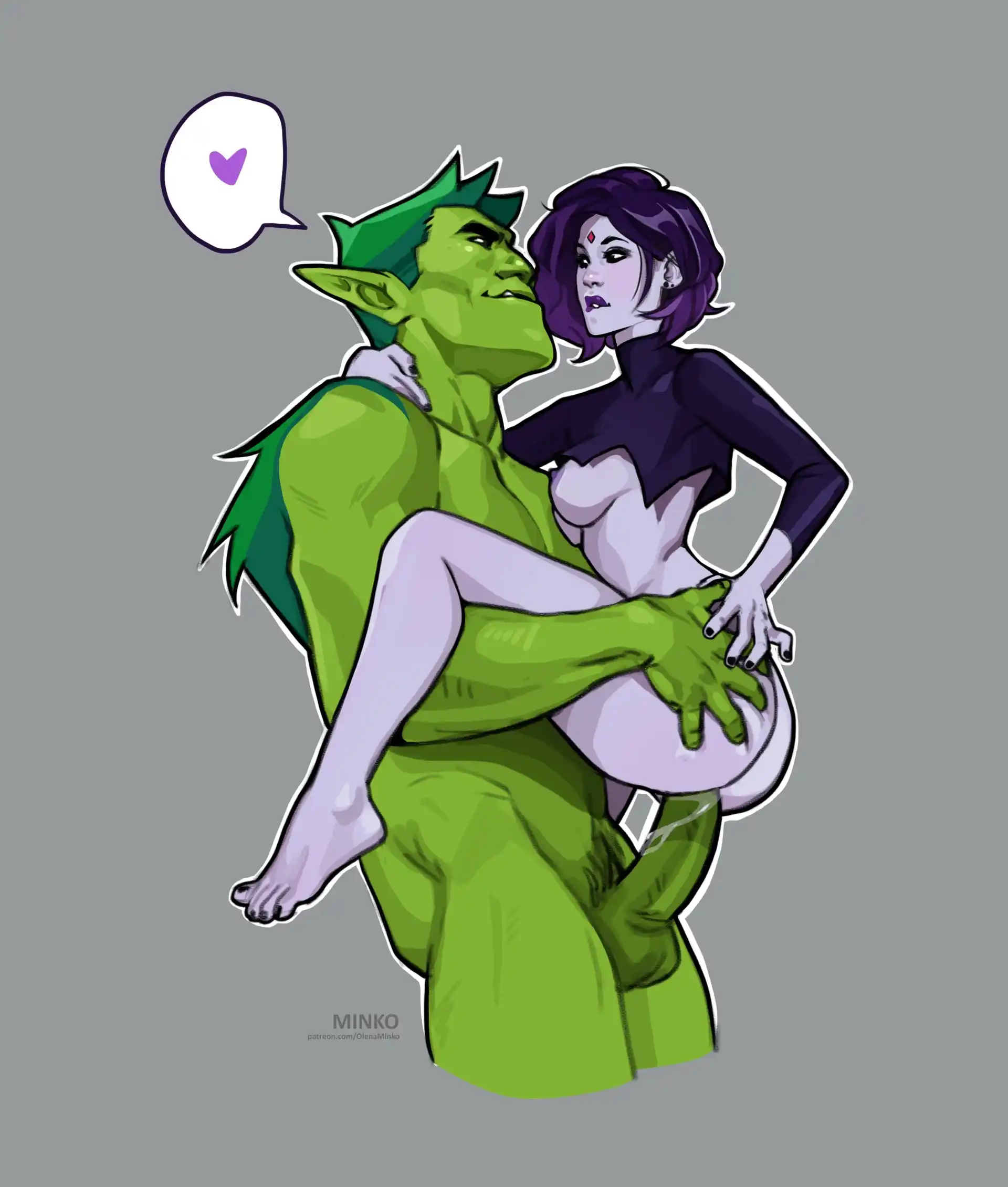 Raven and Beast Boy 5 . Raven and Beast Boy - Chapter 1 (Teen Titans) page 5