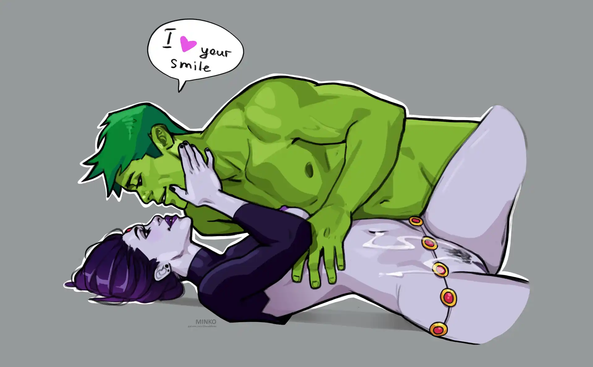 Raven and Beast Boy 5 . Raven and Beast Boy - Chapter 1 (Teen Titans) page 7