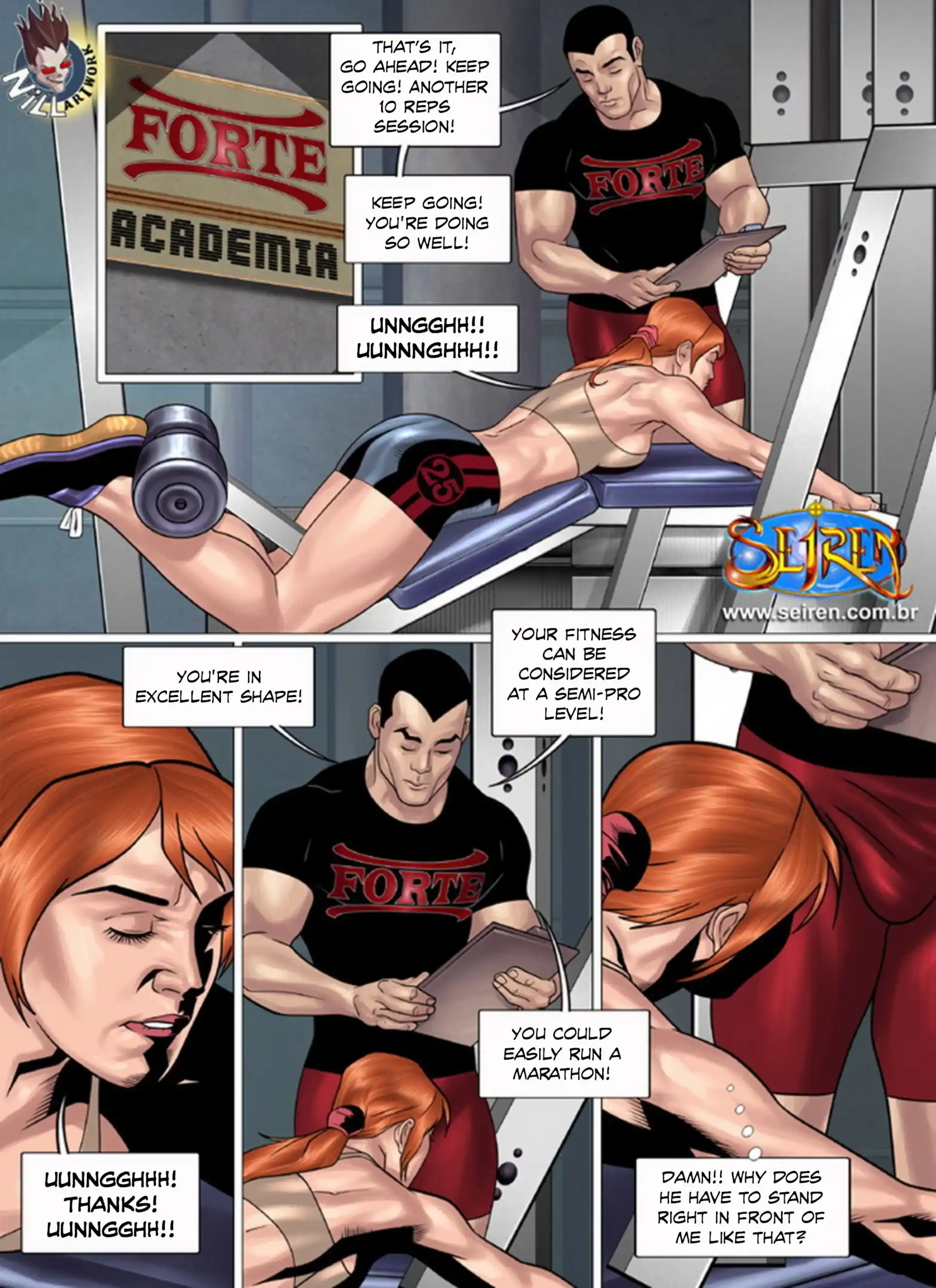The Sportswoman 1 . The Sportswoman - Chapter 3 - Part 1 page 6