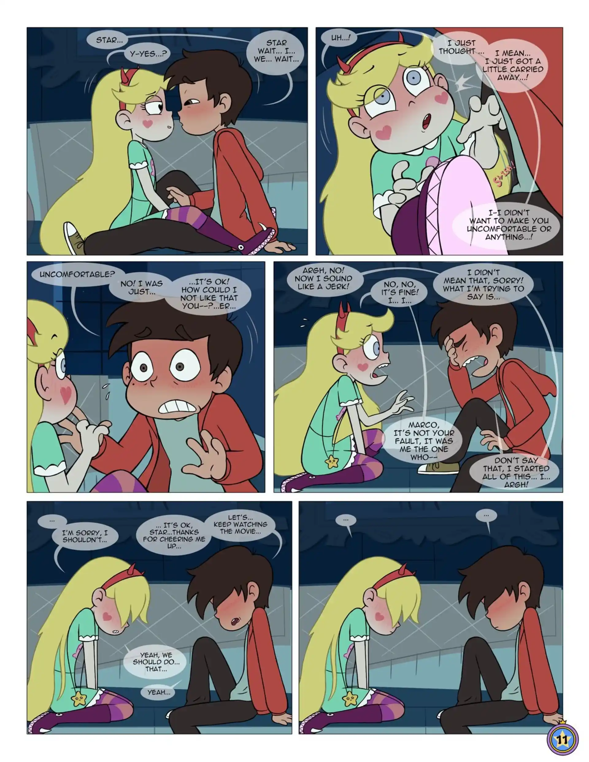 Between Friends Between Friends - Chapter 1 (Star VS. The Forces Of Evil) page 12