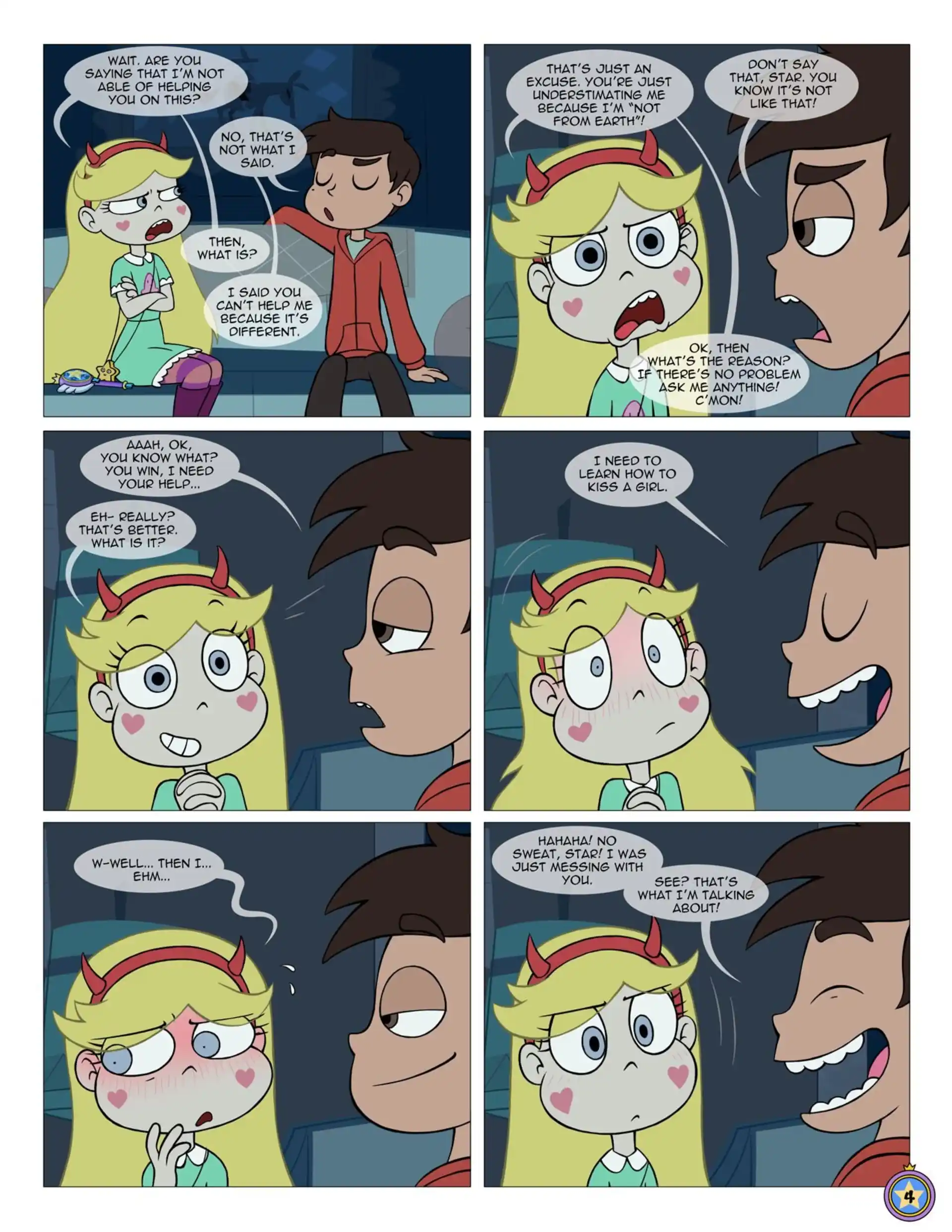 Between Friends Between Friends - Chapter 1 (Star VS. The Forces Of Evil) page 5
