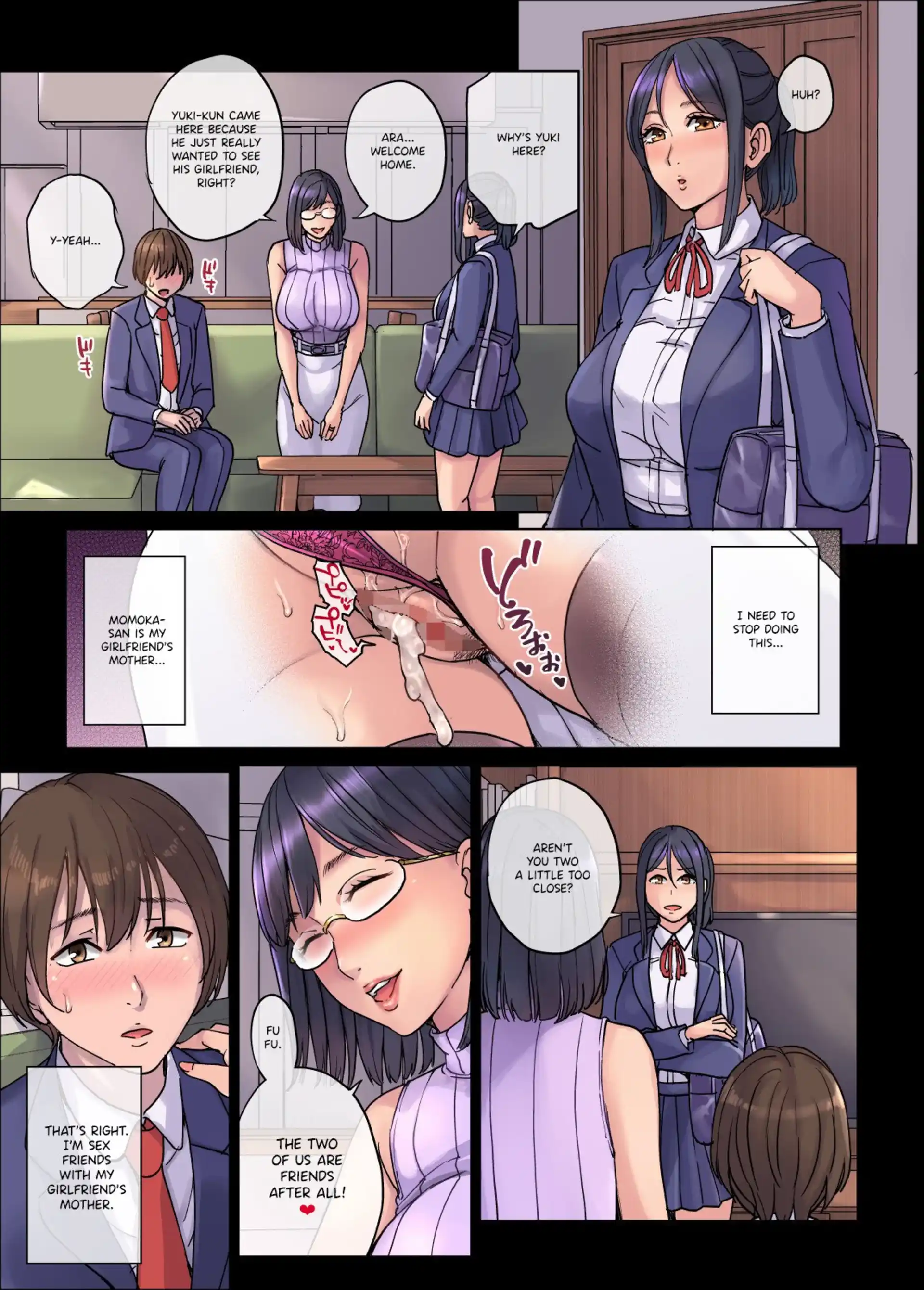 My Girlfriend’s Mama is My Sex Friend… My Girlfriend's Mama is My Sex Friend... - Chapter 1 page 7