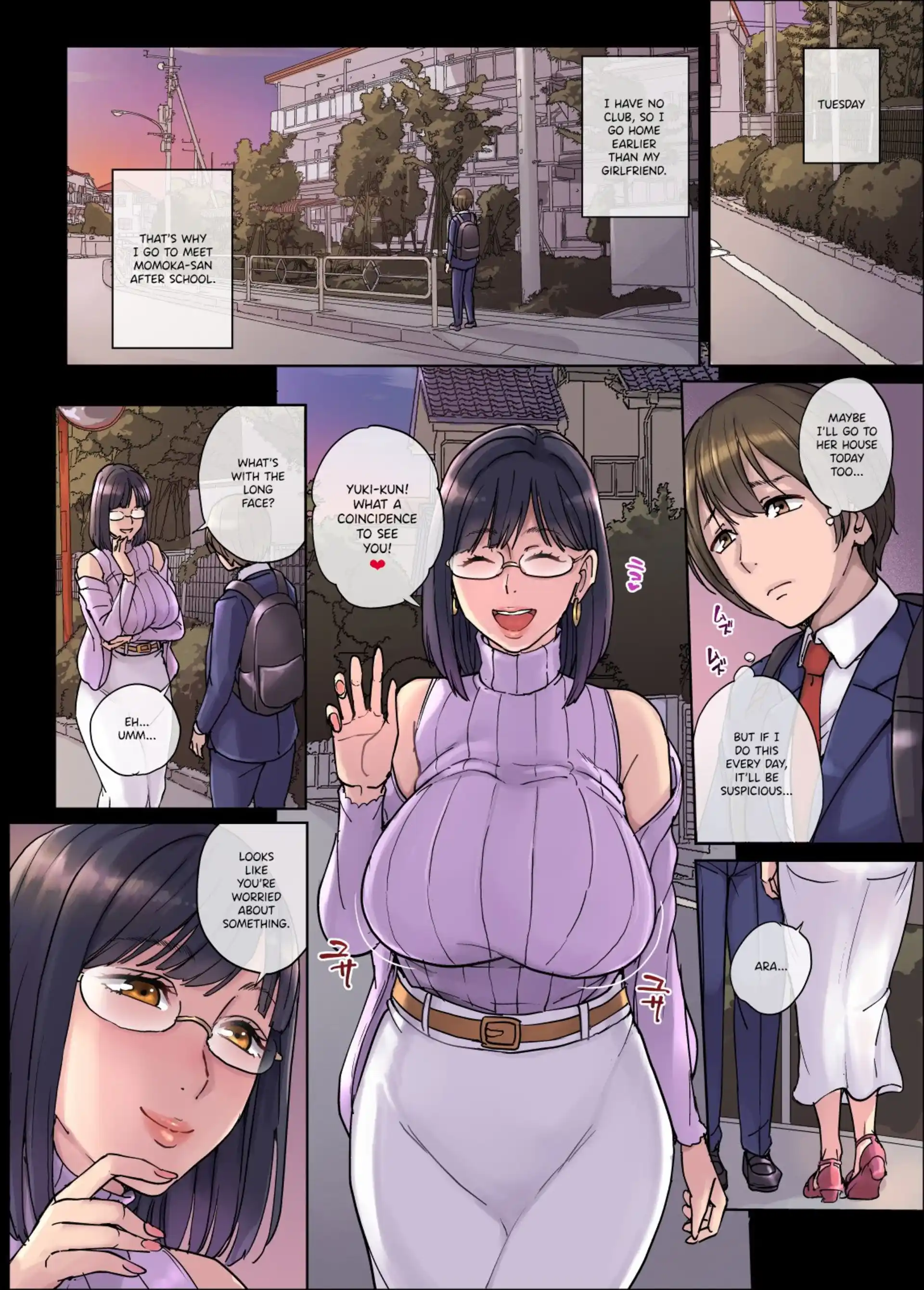 My Girlfriend’s Mama is My Sex Friend… My Girlfriend's Mama is My Sex Friend... - Chapter 1 page 8