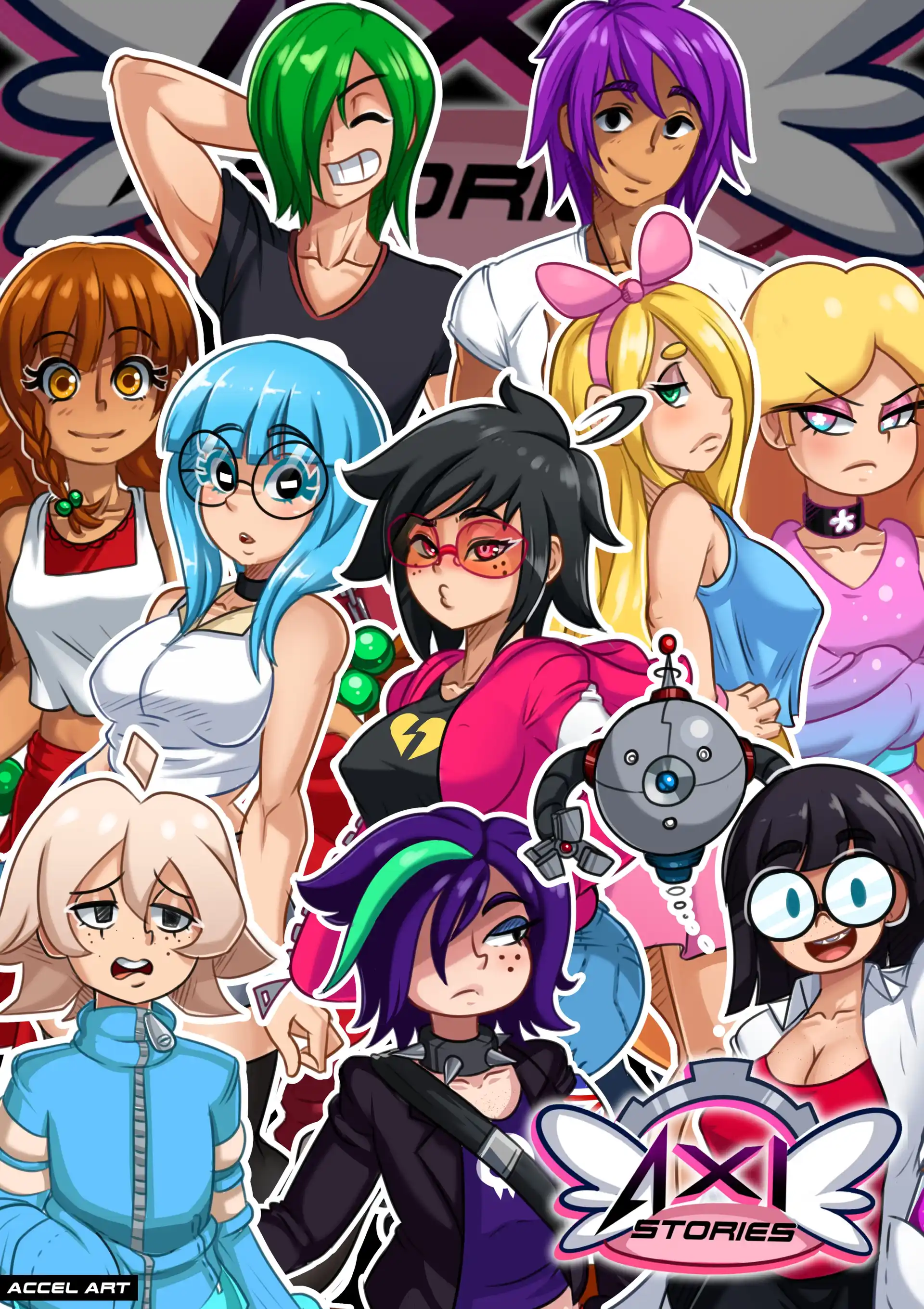 Artworks, Pinups And Other Random Content Axi characters page 10