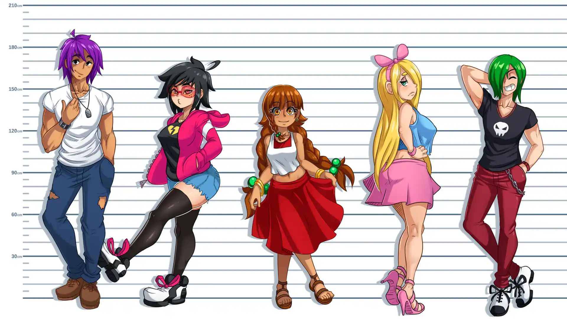 Artworks, Pinups And Other Random Content Axi characters page 2