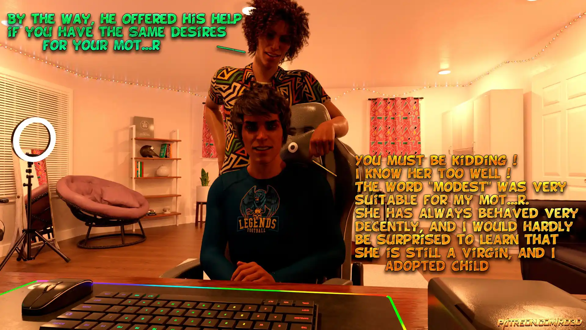 Lust Predators 5 . Lust Predators - Reworked - Chapter 7 - Lust Streamers page 5