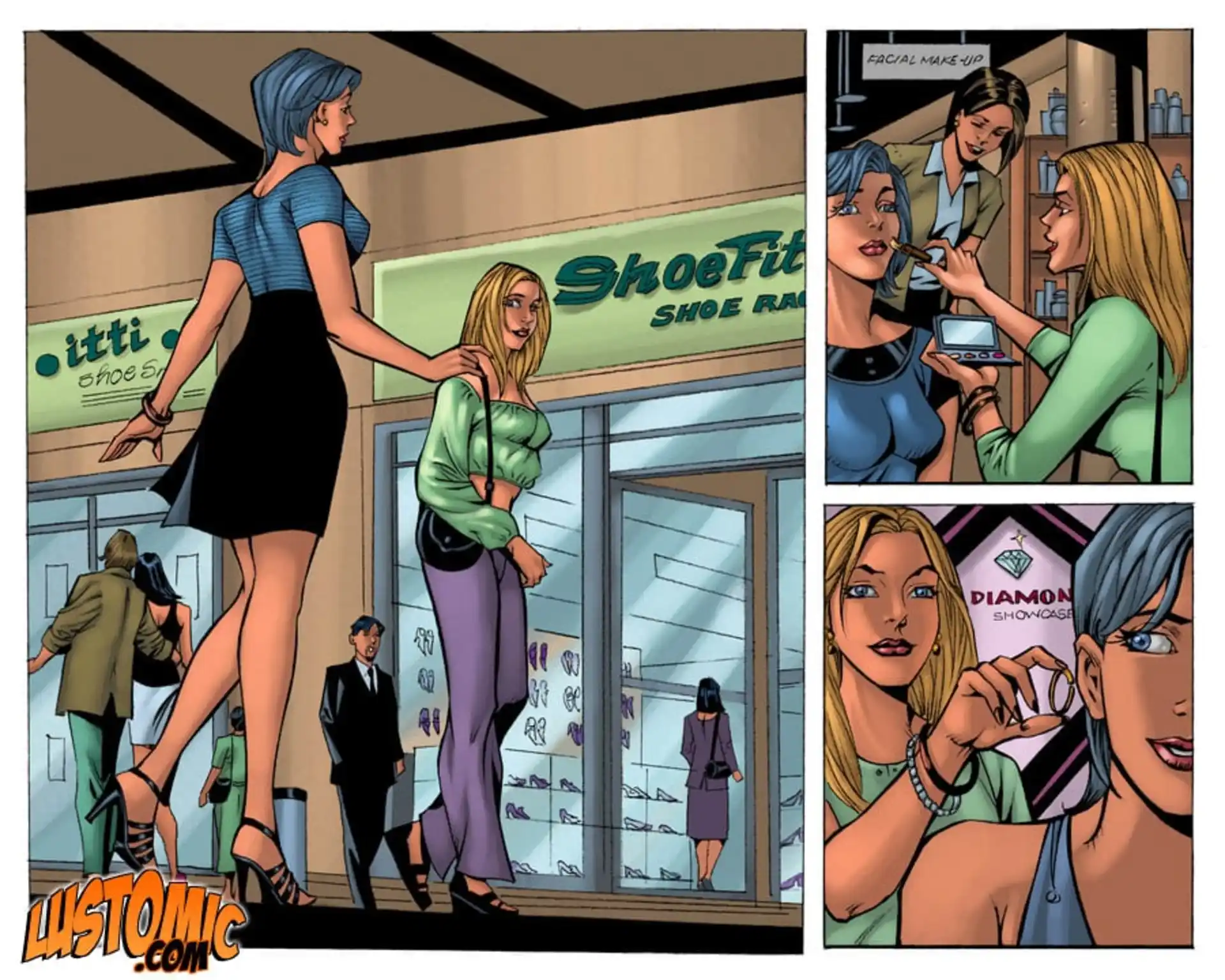 Marissa Makes Michael Michelle 5 . Marissa Makes Michael Michelle - Chapter 1 - No Text page 8