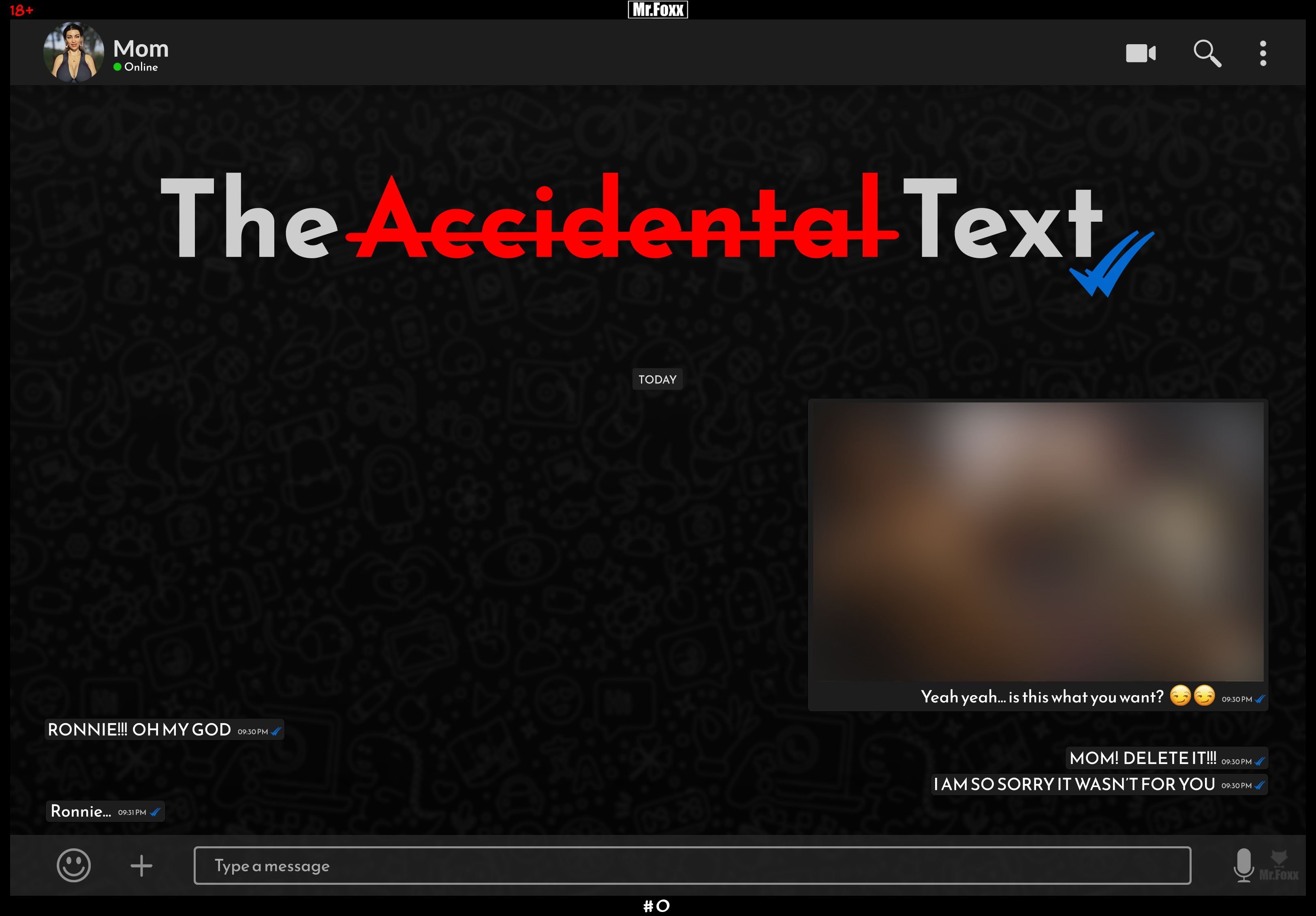The Accidental Text 1 . The Accidental Text - Chapter 1 page 1