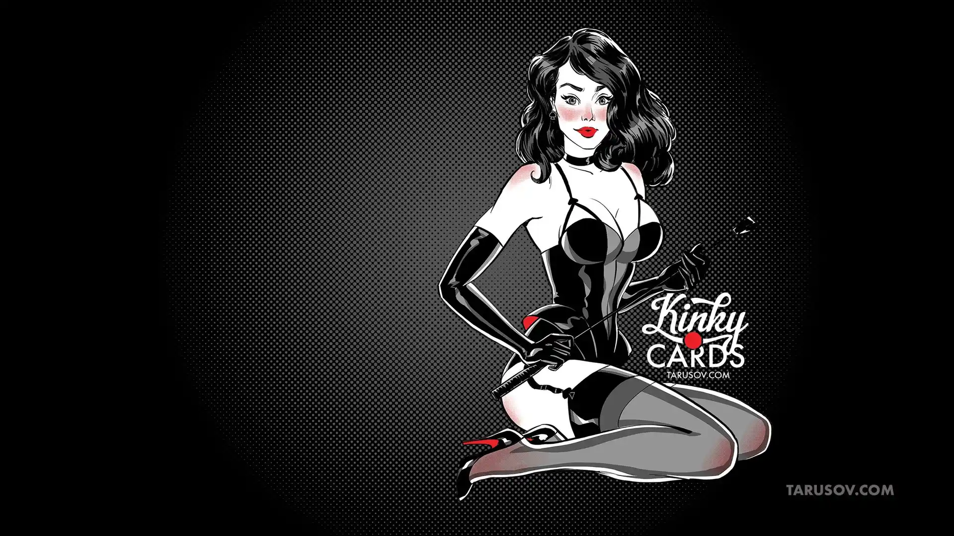 Artworks, Pinups And More Kinky Cards Wallpaper - [Andrew Tarusov] page 12