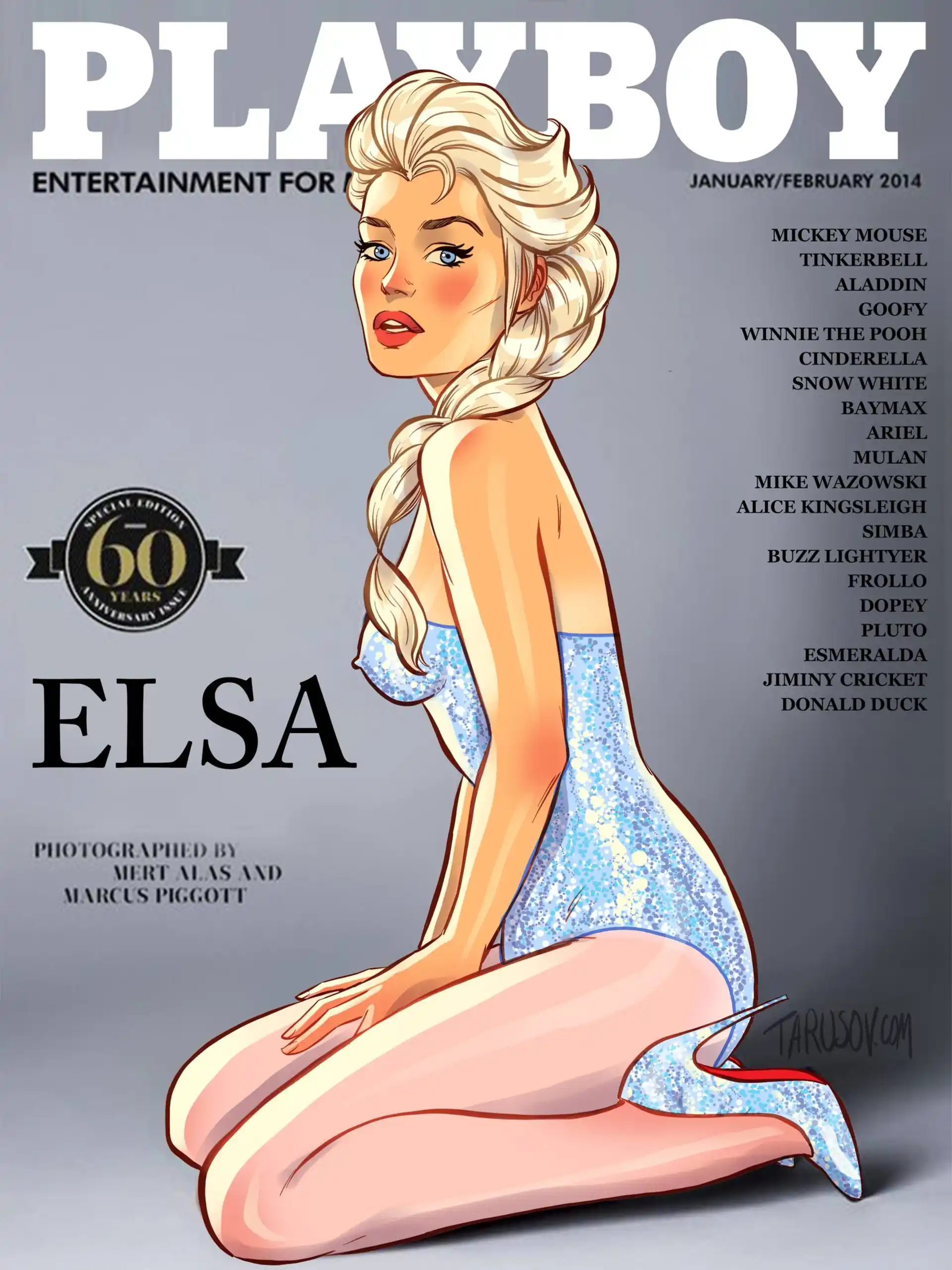 Artworks, Pinups And More Playboy Disney Princesses - [Andrew Tarusov] page 9